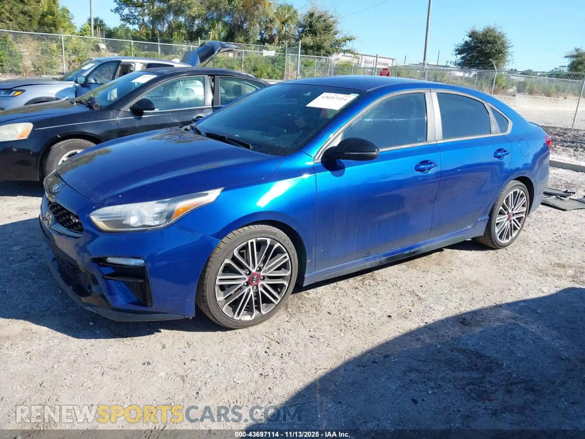 2 Photograph of a damaged car 3KPF44AC7ME417076 KIA FORTE 2021