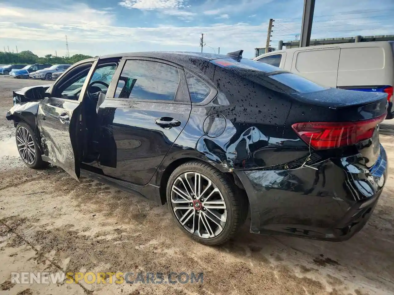 2 Photograph of a damaged car 3KPF44AC8ME272596 KIA FORTE 2021