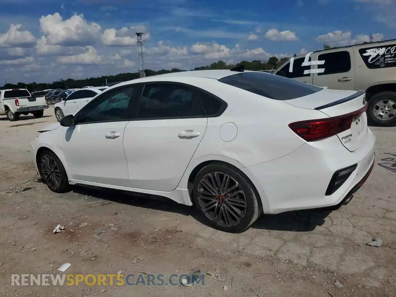 2 Photograph of a damaged car 3KPF44AC8ME358569 KIA FORTE 2021