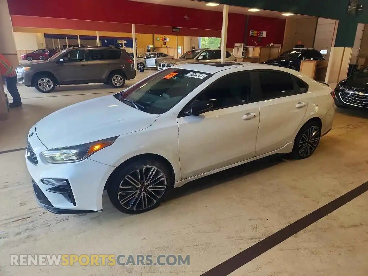 1 fotografías del automóvil dañado 3KPF44AC8ME387988 KIA FORTE 2021