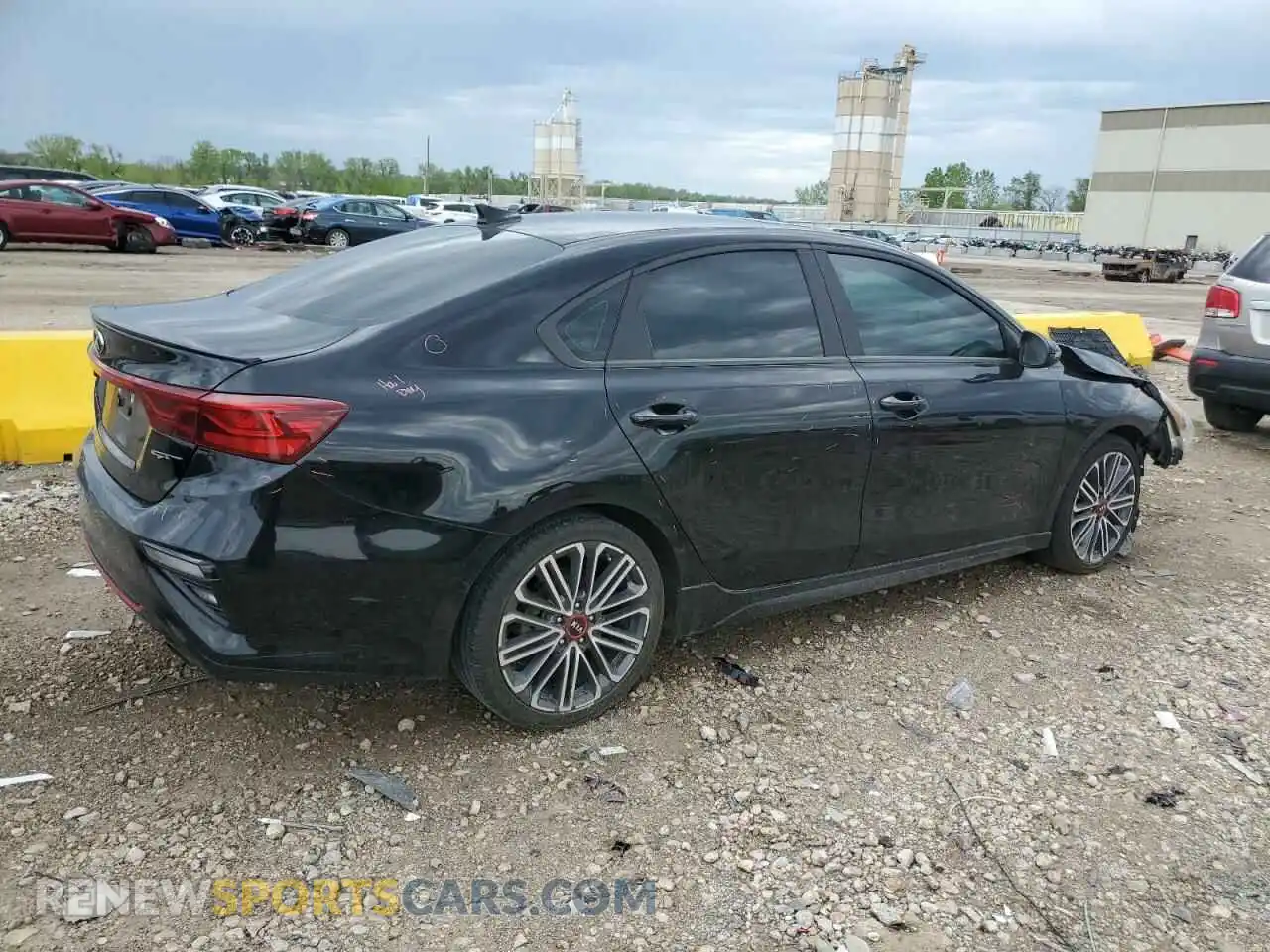 3 Photograph of a damaged car 3KPF44AC9ME271120 KIA FORTE 2021