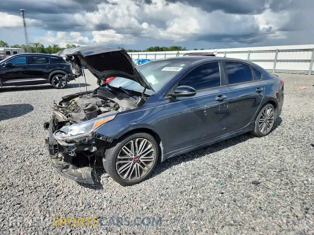 1 Фотография поврежденного автомобиля 3KPF44AC9ME315181 KIA FORTE 2021
