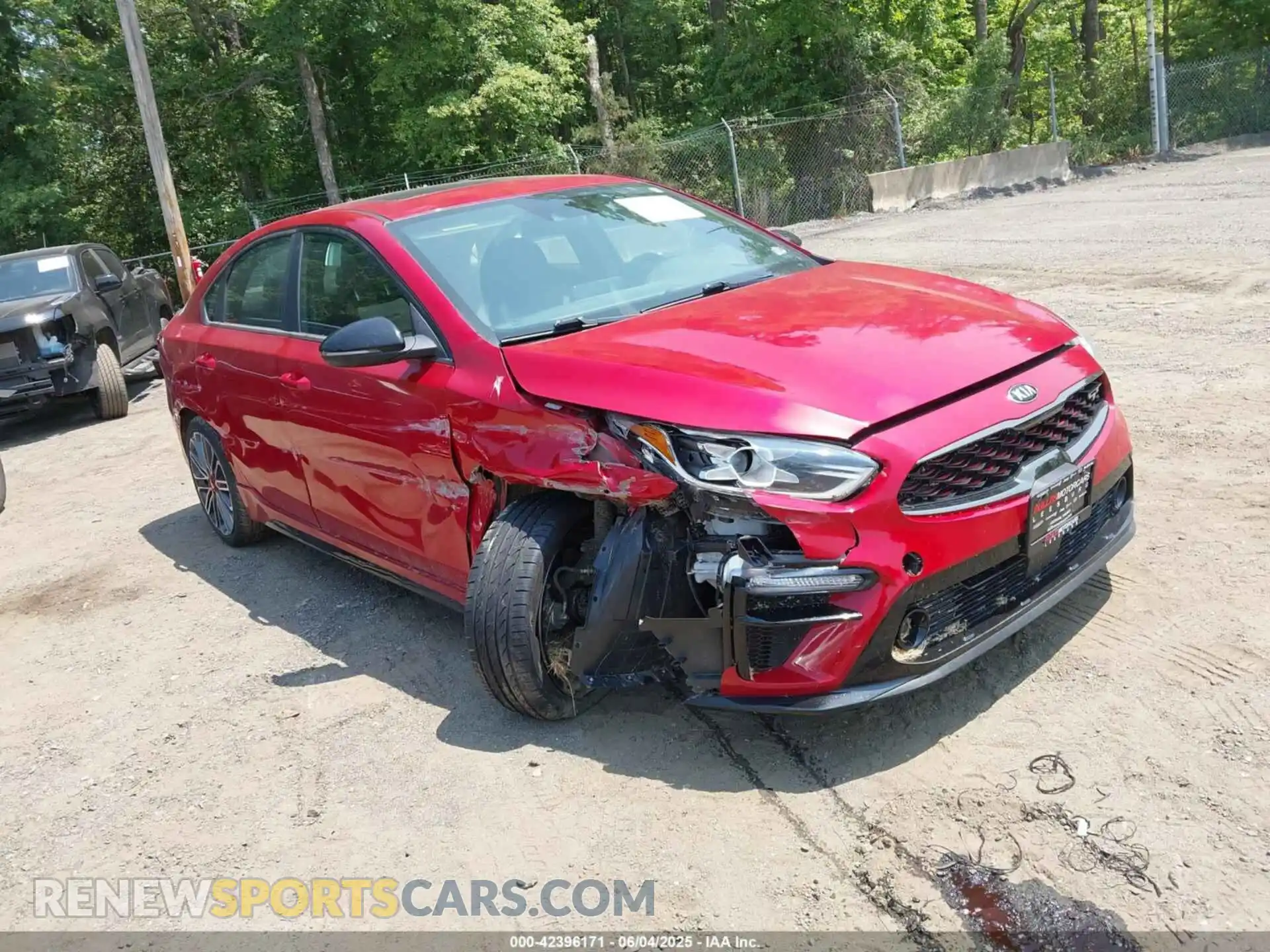 1 Photograph of a damaged car 3KPF44ACXME274284 KIA FORTE 2021