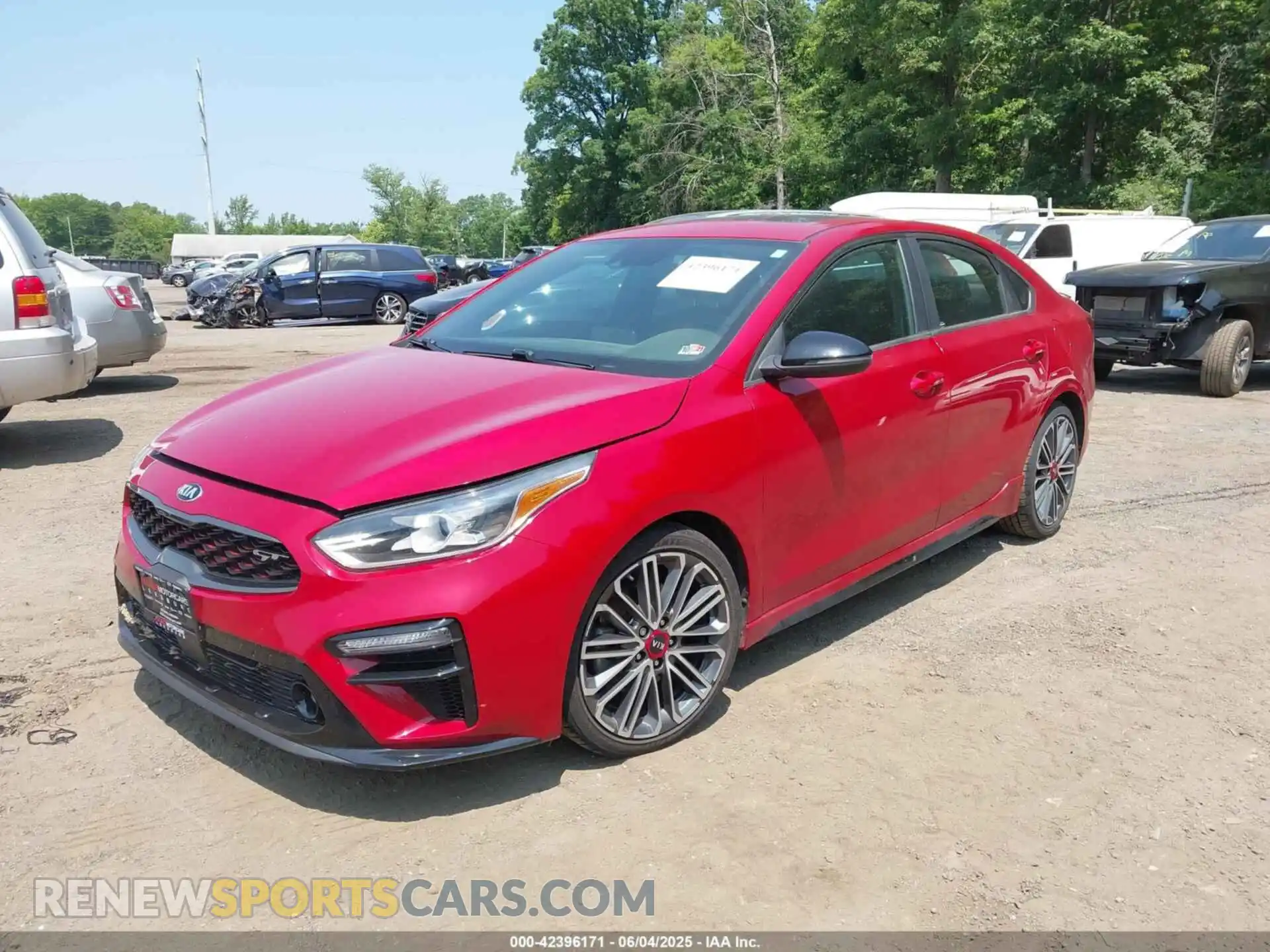 2 Photograph of a damaged car 3KPF44ACXME274284 KIA FORTE 2021
