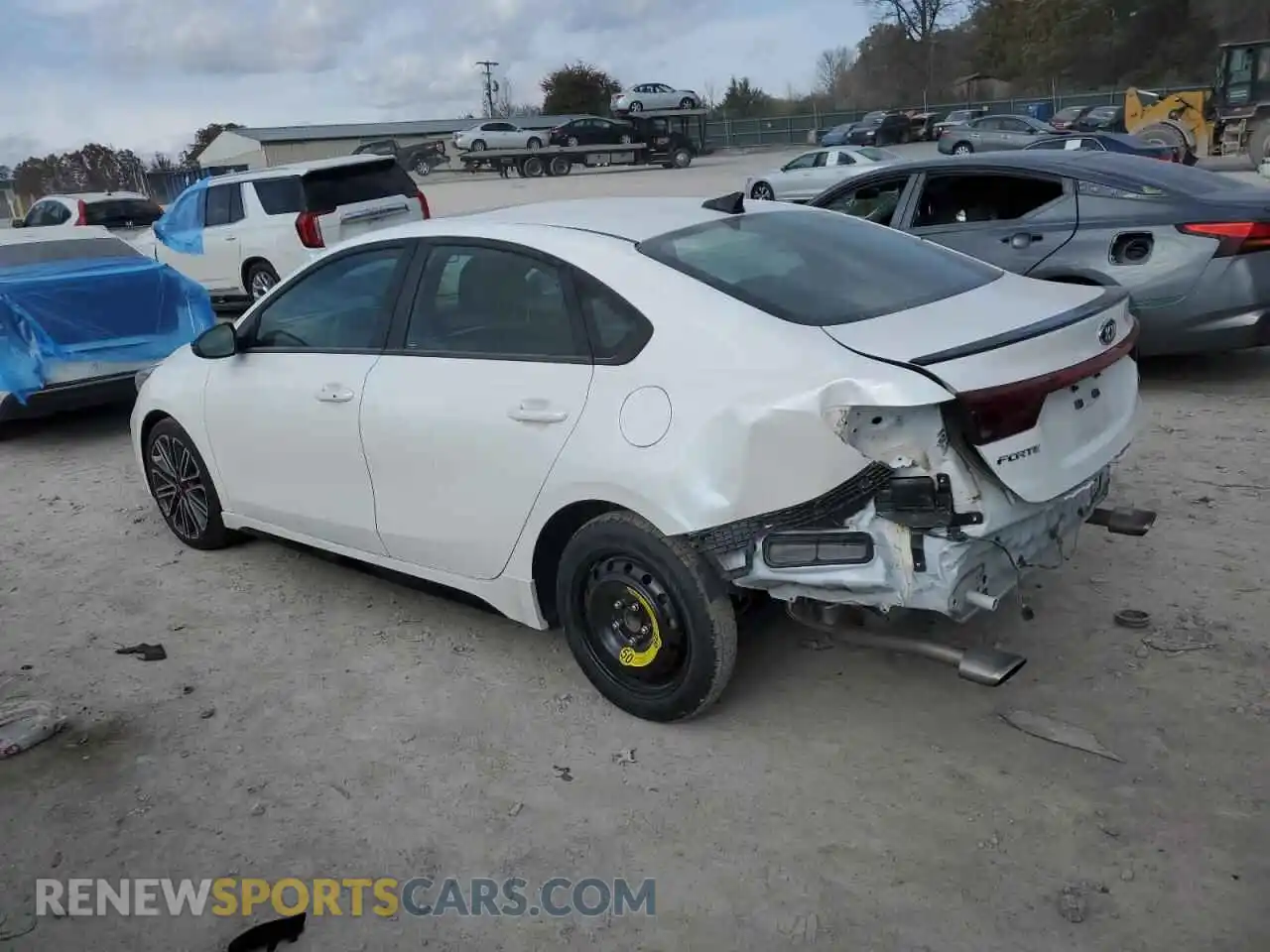 2 Photograph of a damaged car 3KPF44ACXME315268 KIA FORTE 2021