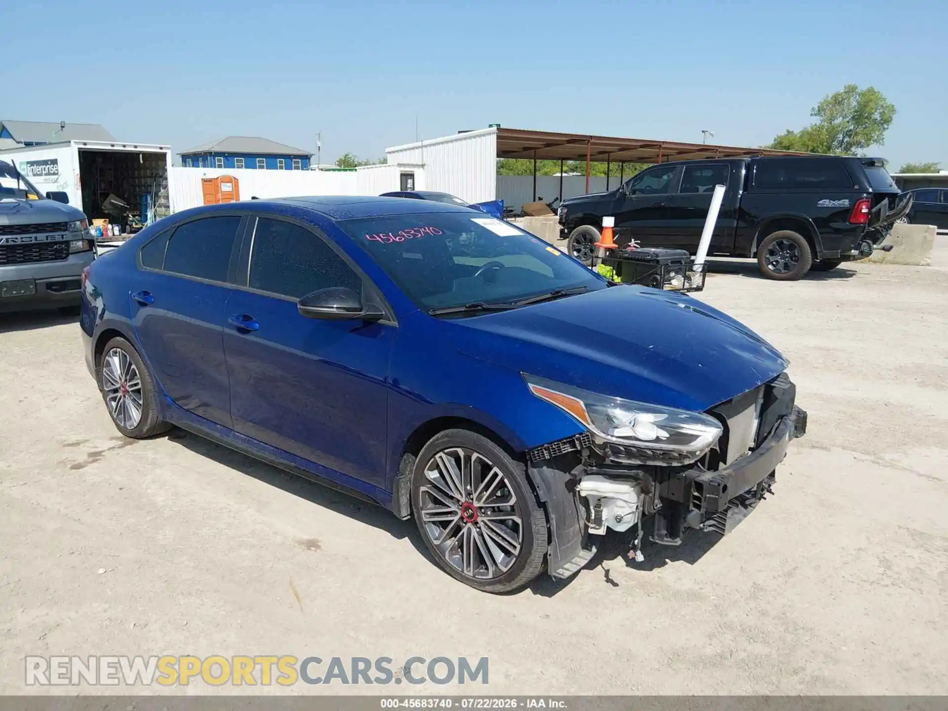 1 Photograph of a damaged car 3KPF44ACXME394571 KIA FORTE 2021