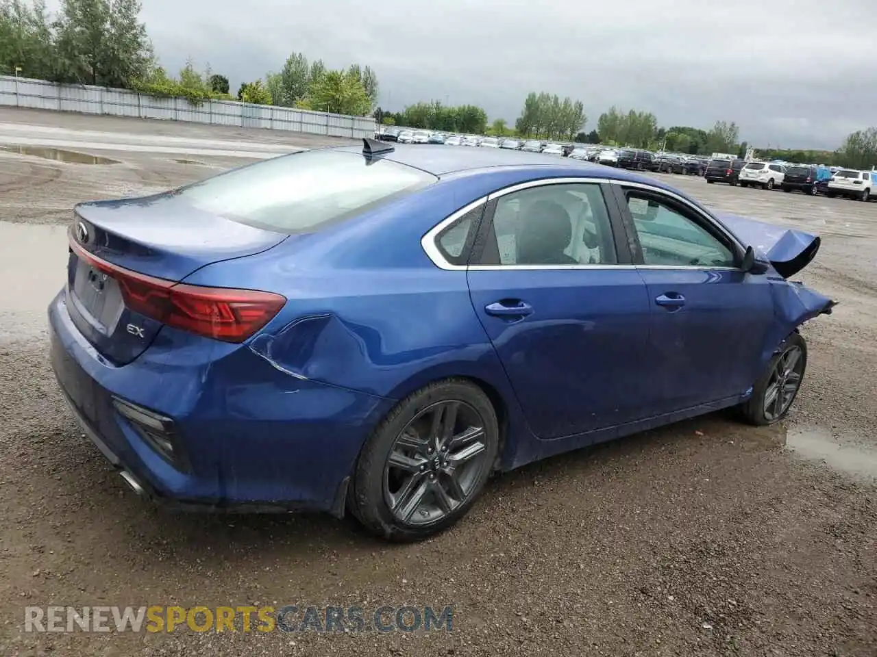 3 Photograph of a damaged car 3KPF54AD0ME352125 KIA FORTE 2021