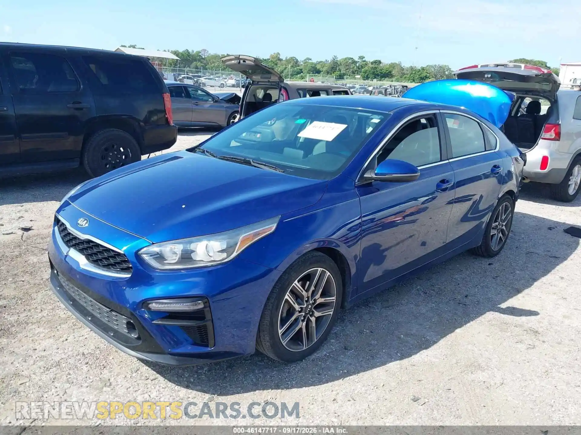 2 Photograph of a damaged car 3KPF54AD0ME403512 KIA FORTE 2021