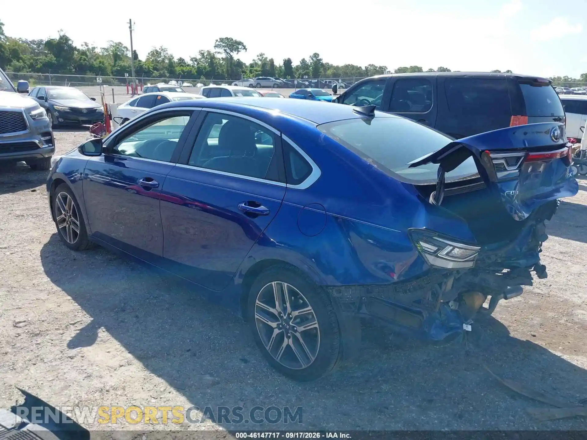 3 Photograph of a damaged car 3KPF54AD0ME403512 KIA FORTE 2021