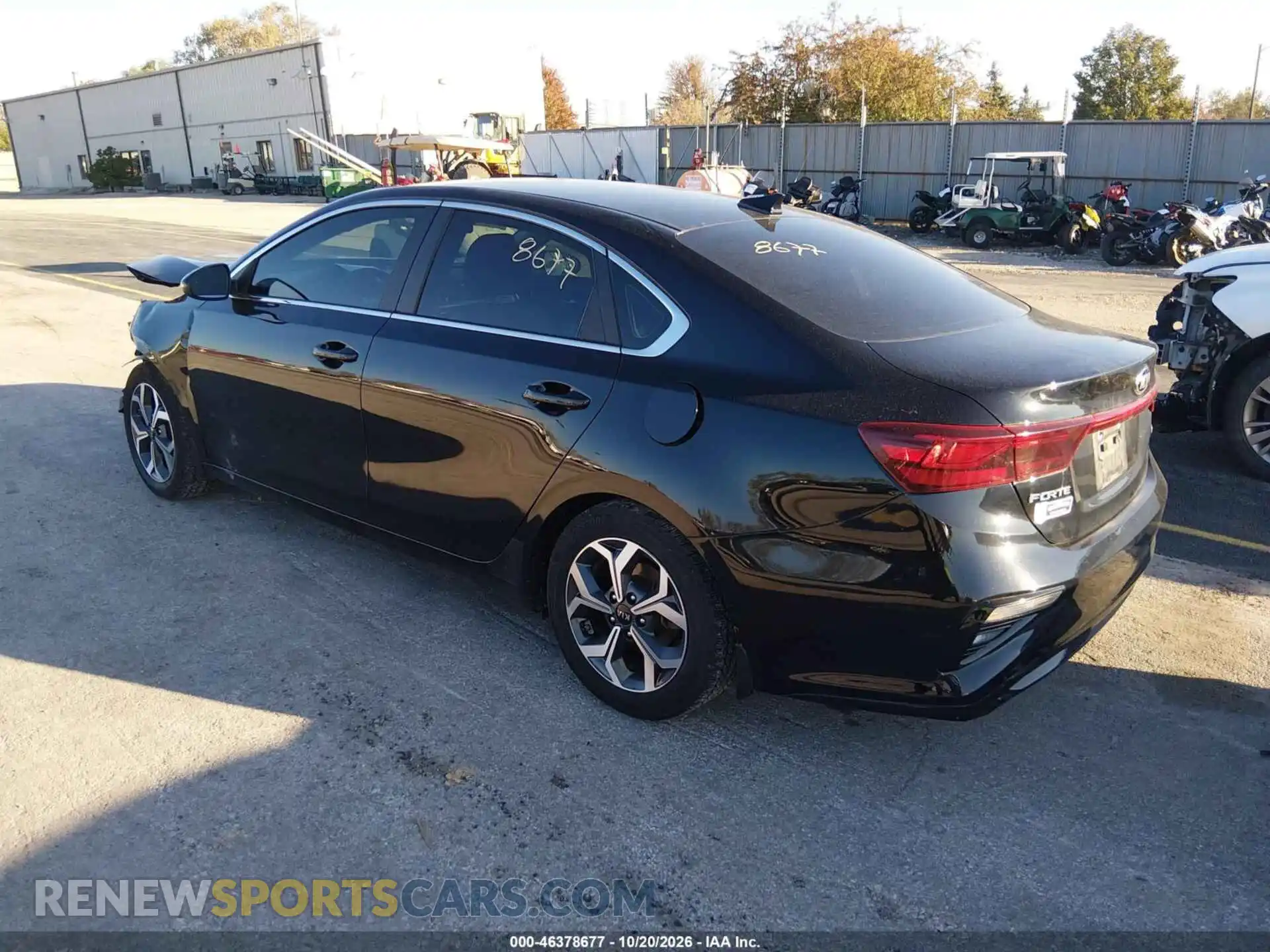 3 Photograph of a damaged car 3KPF54AD1ME391600 KIA FORTE 2021