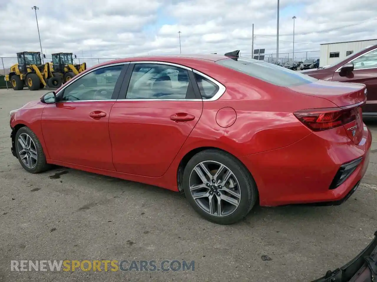2 Photograph of a damaged car 3KPF54AD1ME405480 KIA FORTE 2021