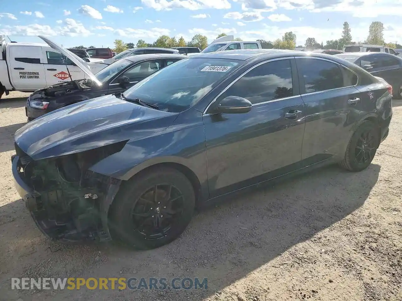 1 fotografías del automóvil dañado 3KPF54AD2ME278402 KIA FORTE 2021