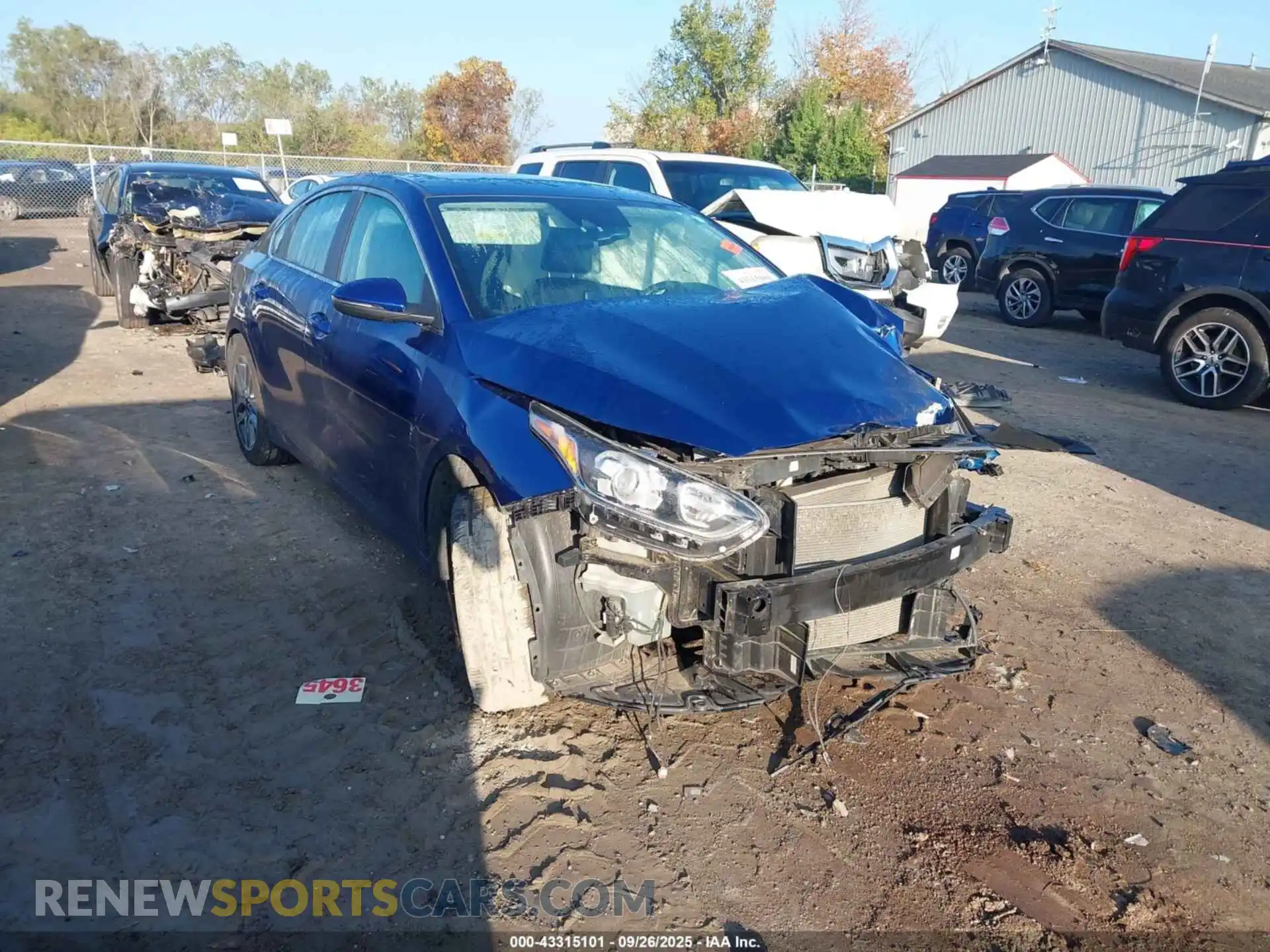 1 Фотография поврежденного автомобиля 3KPF54AD2ME406587 KIA FORTE 2021