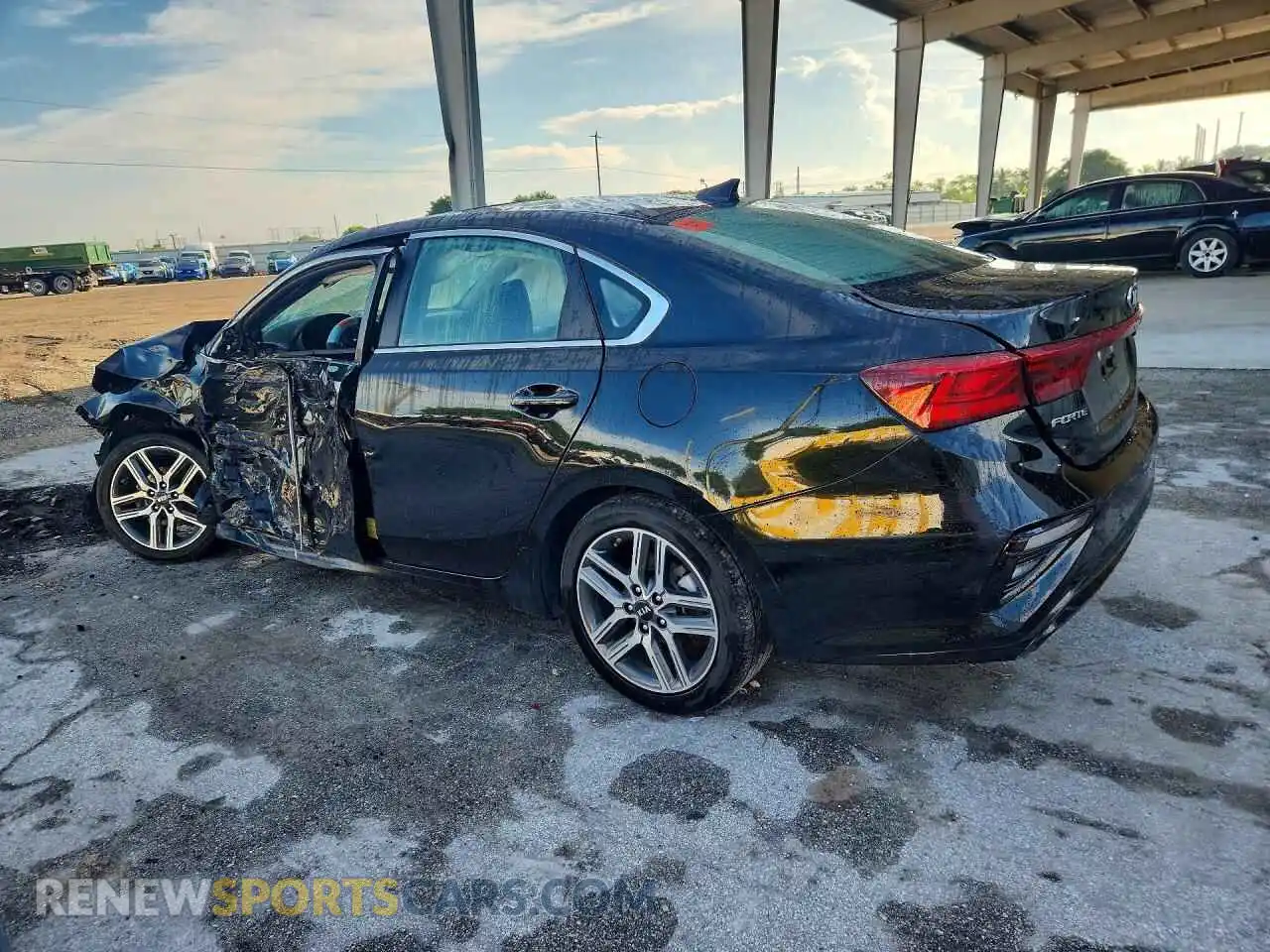 2 Photograph of a damaged car 3KPF54AD3ME297542 KIA FORTE 2021