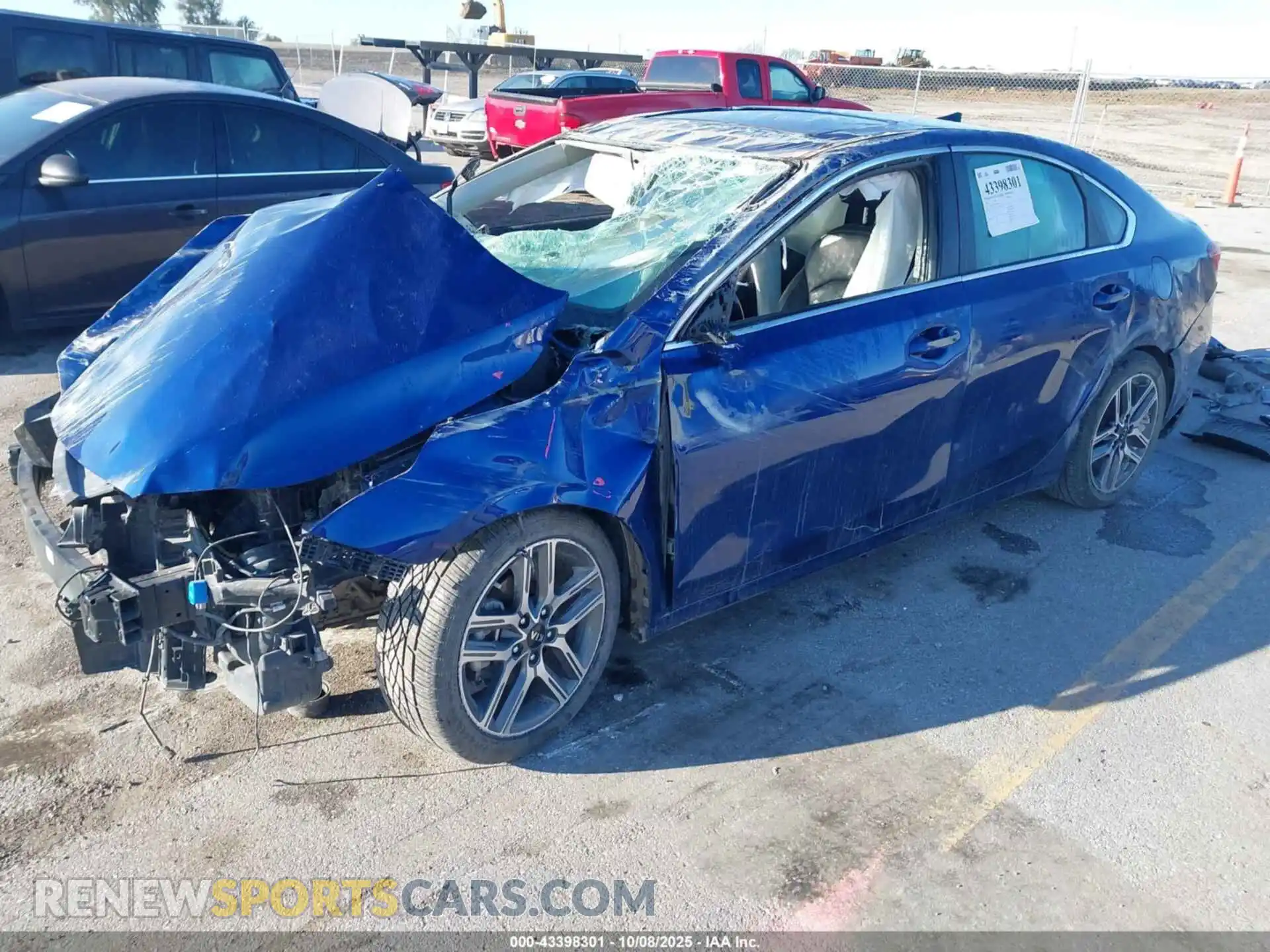 2 Photograph of a damaged car 3KPF54AD3ME310158 KIA FORTE 2021