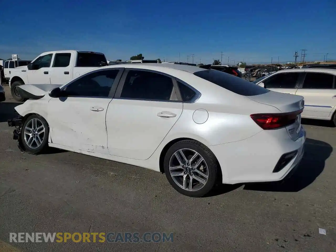 2 Photograph of a damaged car 3KPF54AD6ME412716 KIA FORTE 2021
