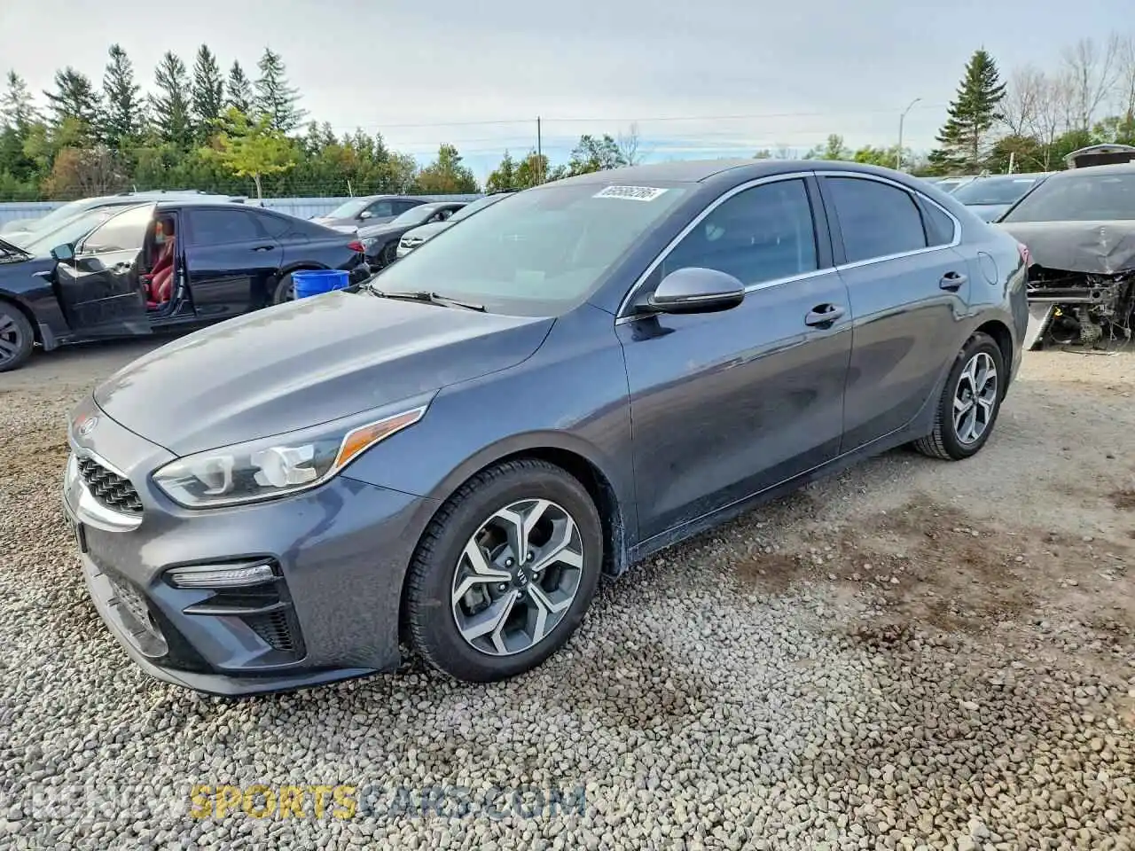 1 Photograph of a damaged car 3KPF54AD7ME367088 KIA FORTE 2021