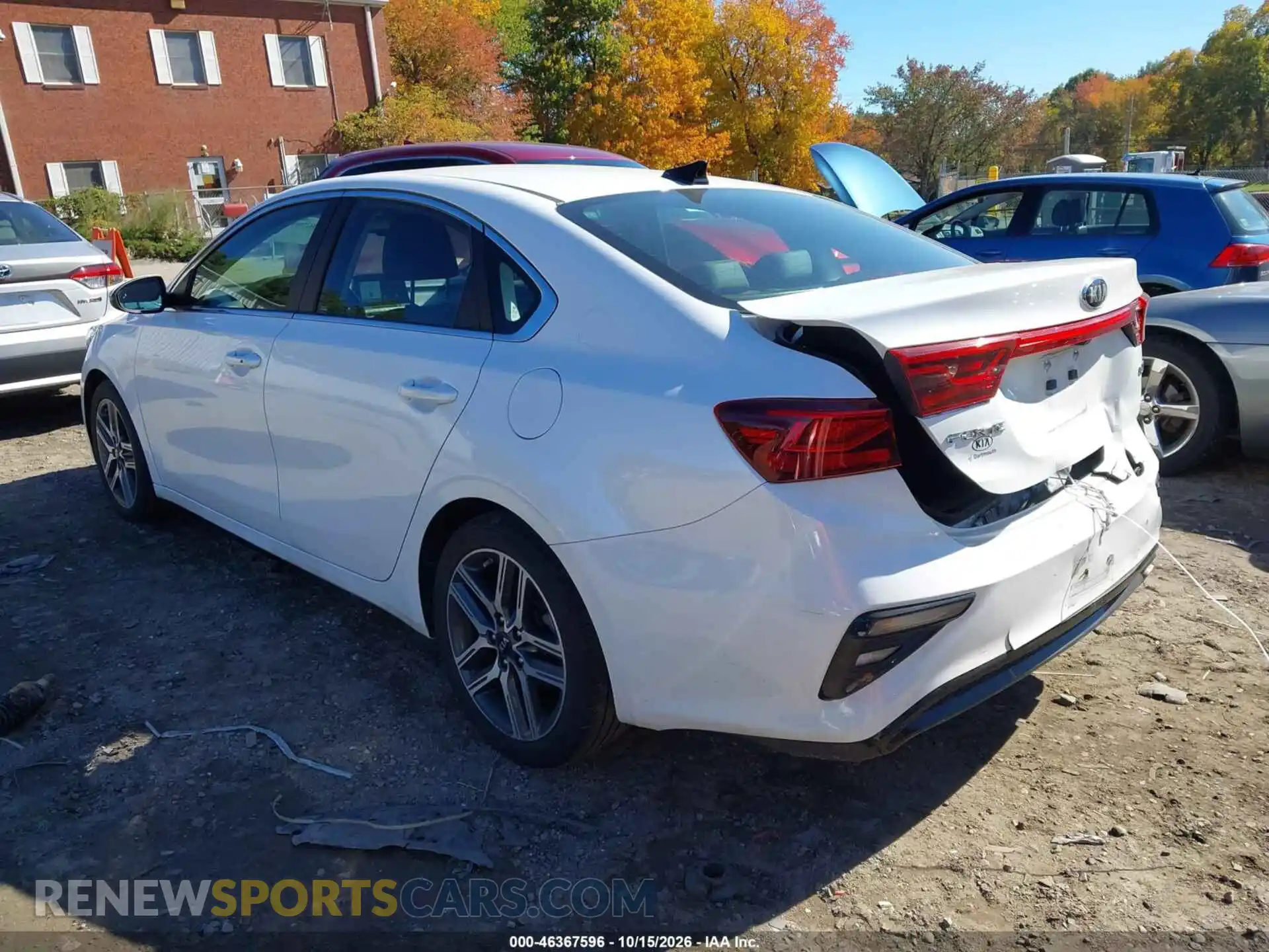 3 Фотография поврежденного автомобиля 3KPF54AD7ME383288 KIA FORTE 2021