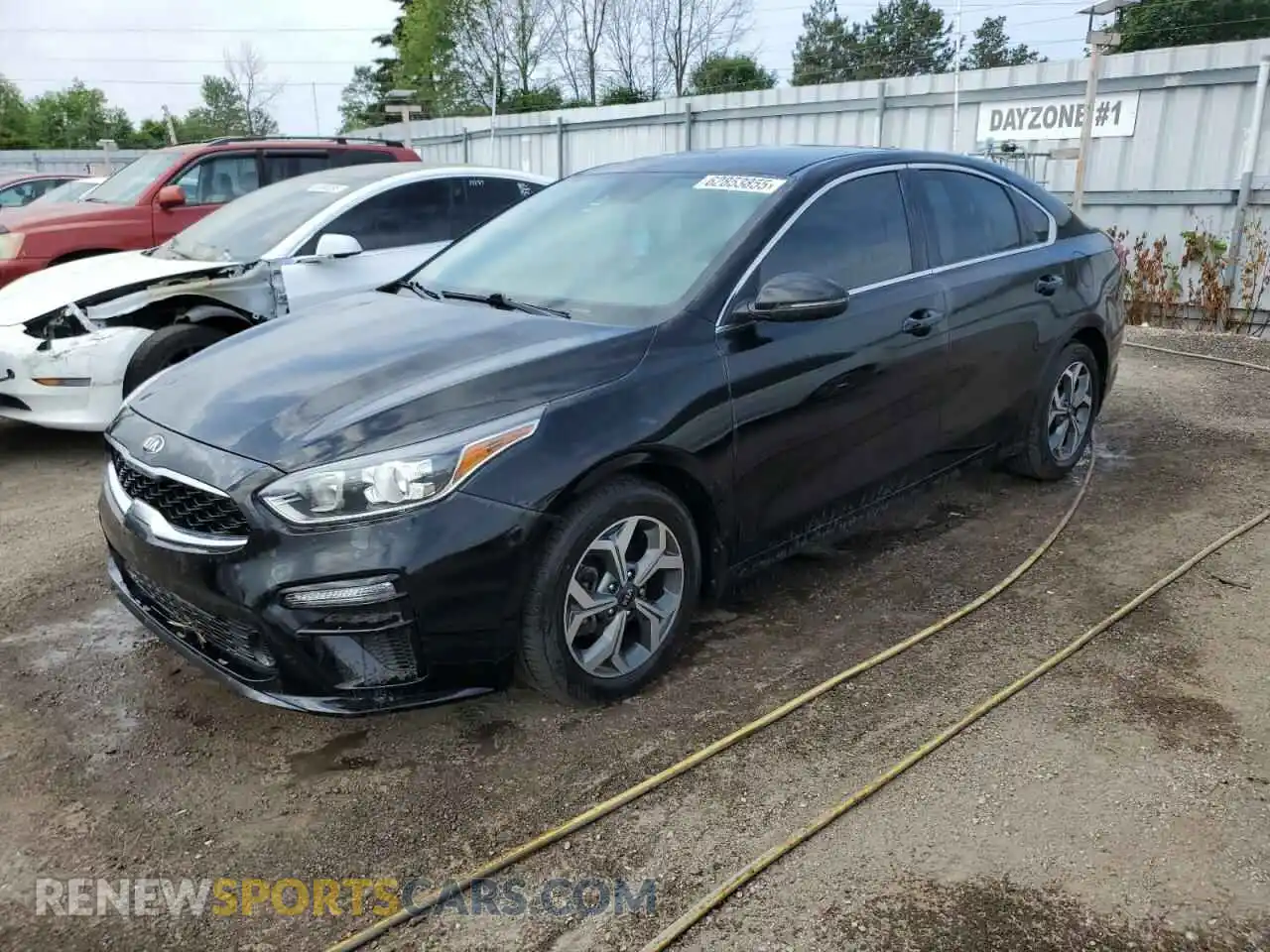 1 Photograph of a damaged car 3KPF54AD7ME399572 KIA FORTE 2021