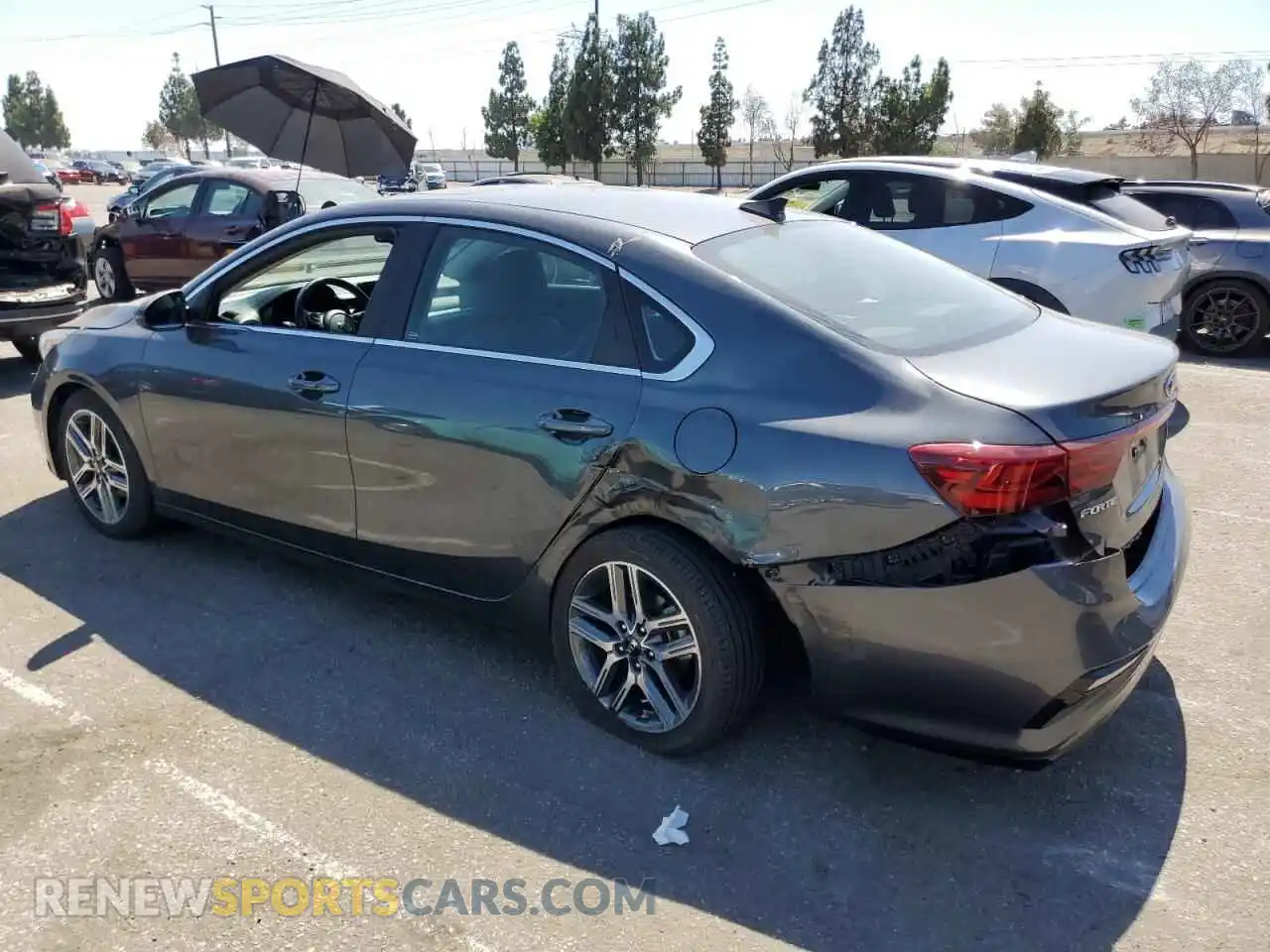 2 Photograph of a damaged car 3KPF54AD7ME410845 KIA FORTE 2021