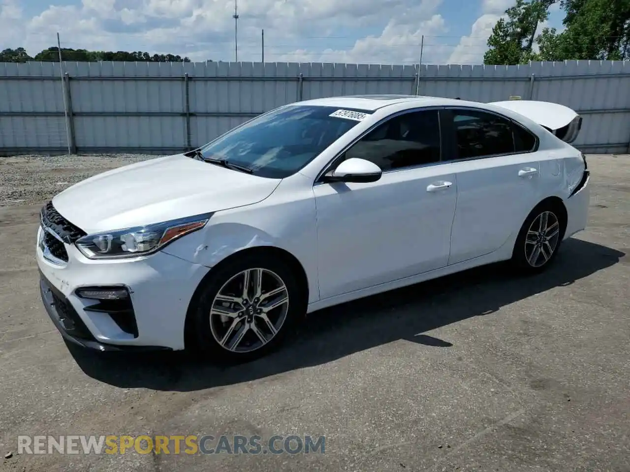 1 Photograph of a damaged car 3KPF54AD8ME364328 KIA FORTE 2021