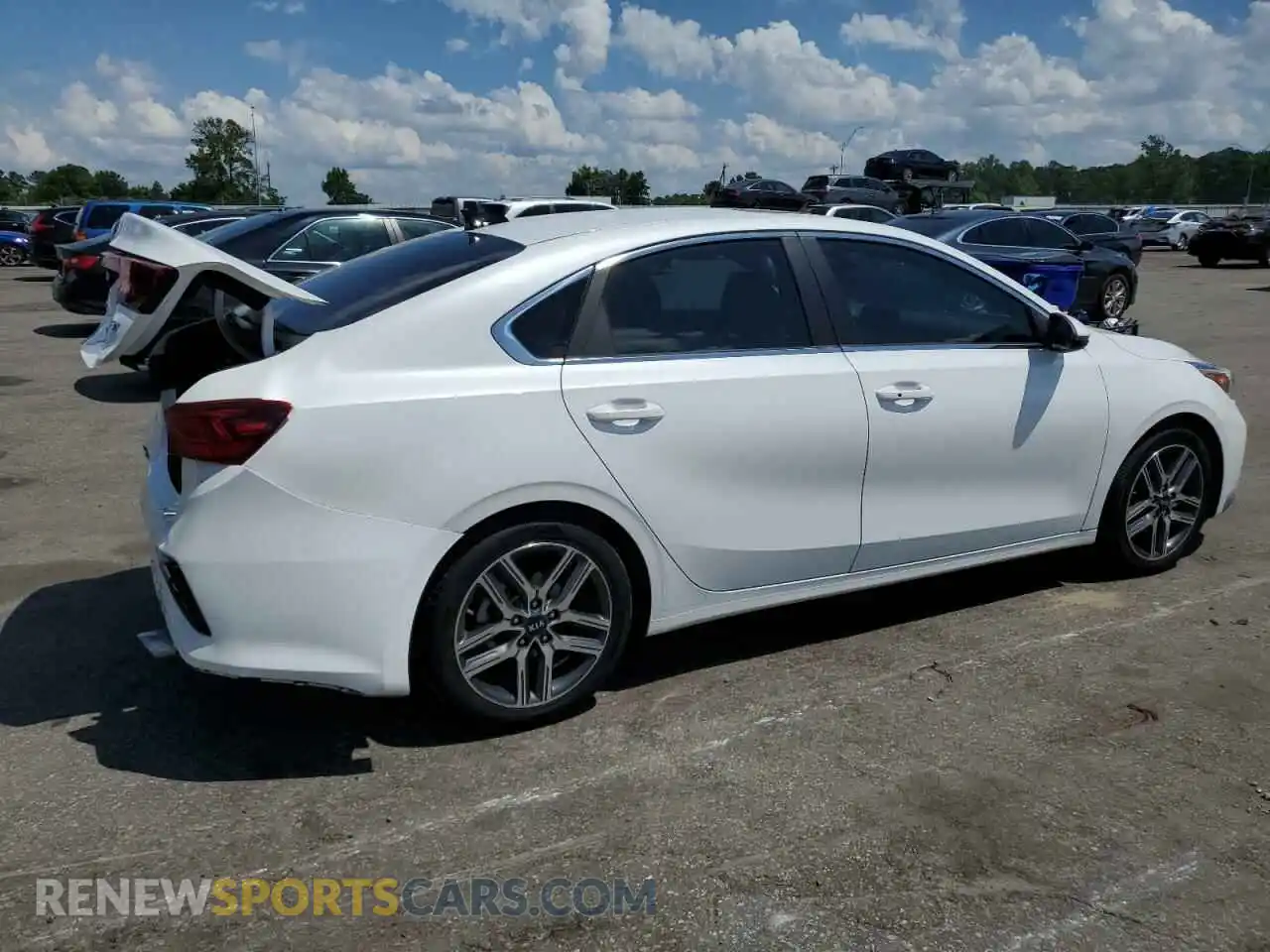 3 Photograph of a damaged car 3KPF54AD8ME364328 KIA FORTE 2021