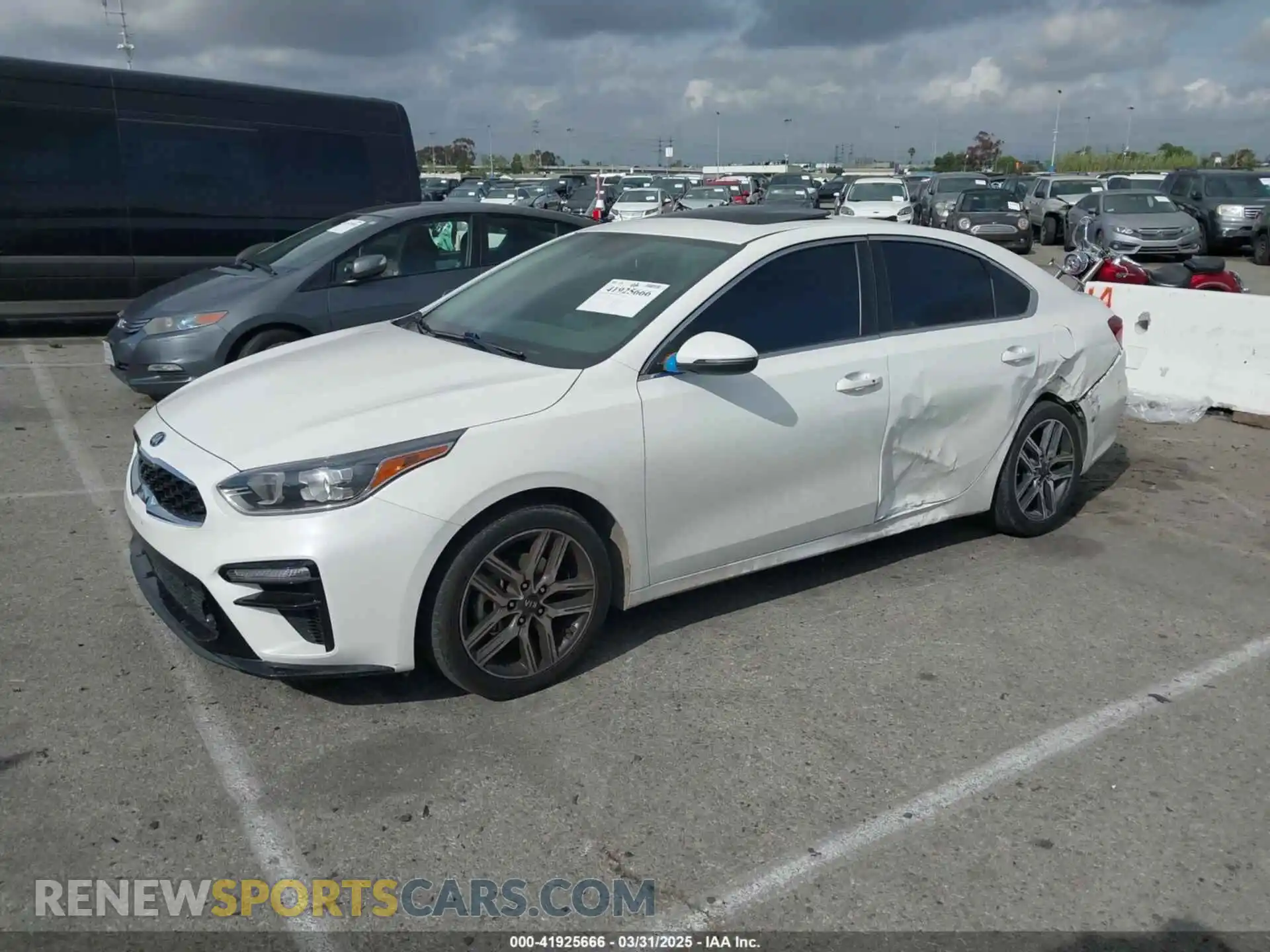 2 Photograph of a damaged car 3KPF54AD8ME420641 KIA FORTE 2021