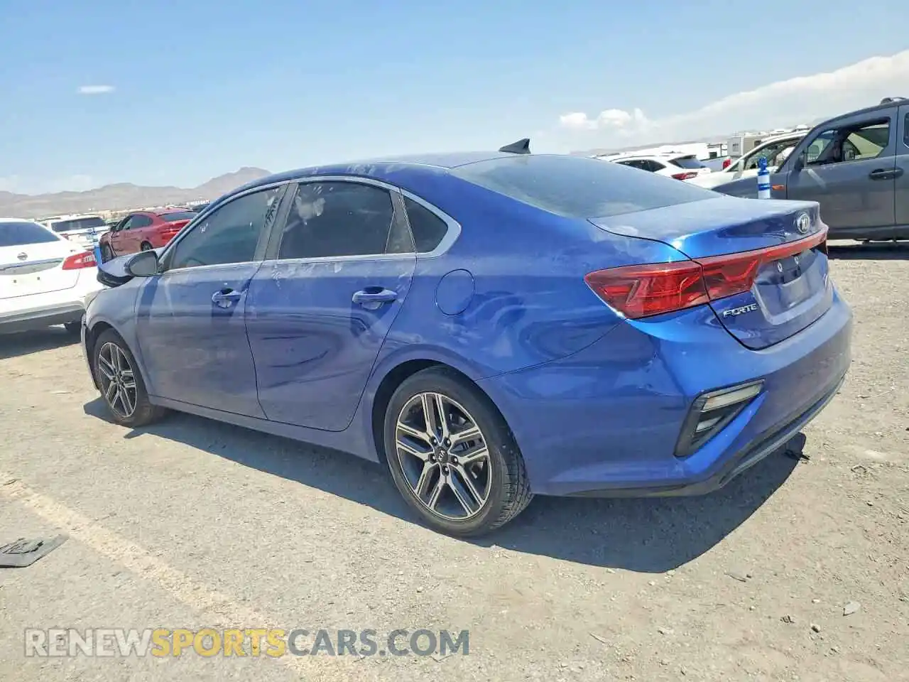 2 Photograph of a damaged car 3KPF54AD9ME281216 KIA FORTE 2021