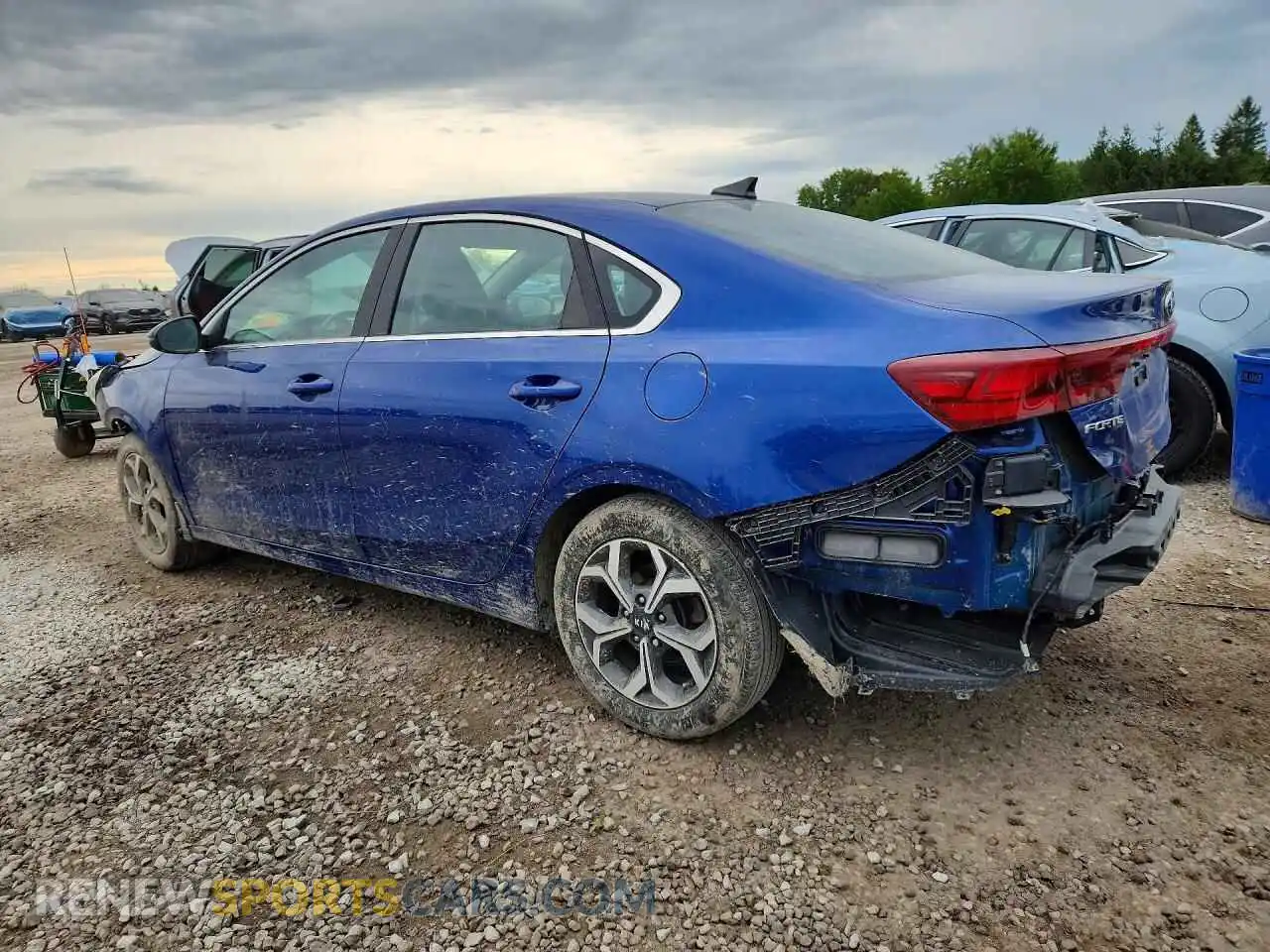 2 Photograph of a damaged car 3KPF54AD9ME321679 KIA FORTE 2021