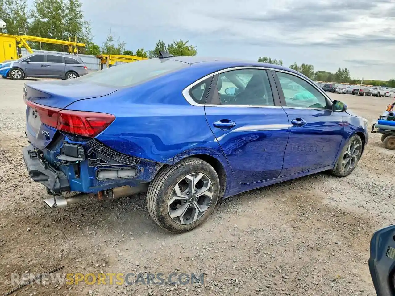 3 Photograph of a damaged car 3KPF54AD9ME321679 KIA FORTE 2021