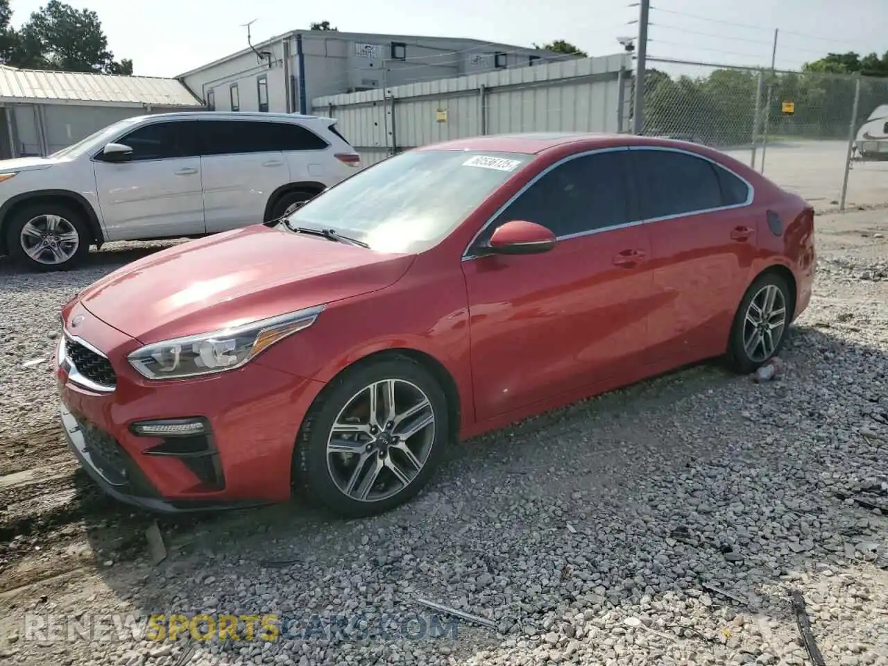 1 Photograph of a damaged car 3KPF54AD9ME404853 KIA FORTE 2021