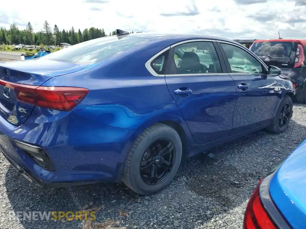 3 Photograph of a damaged car 3KPF54ADXME281631 KIA FORTE 2021