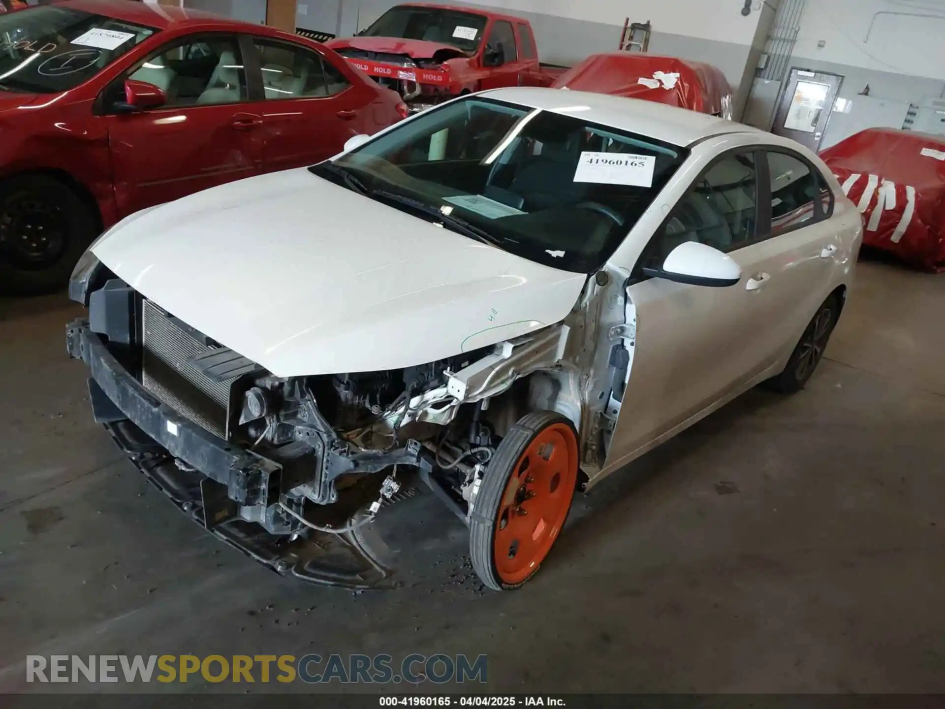 2 Photograph of a damaged car 3KPF24AD0NE456236 KIA FORTE 2022