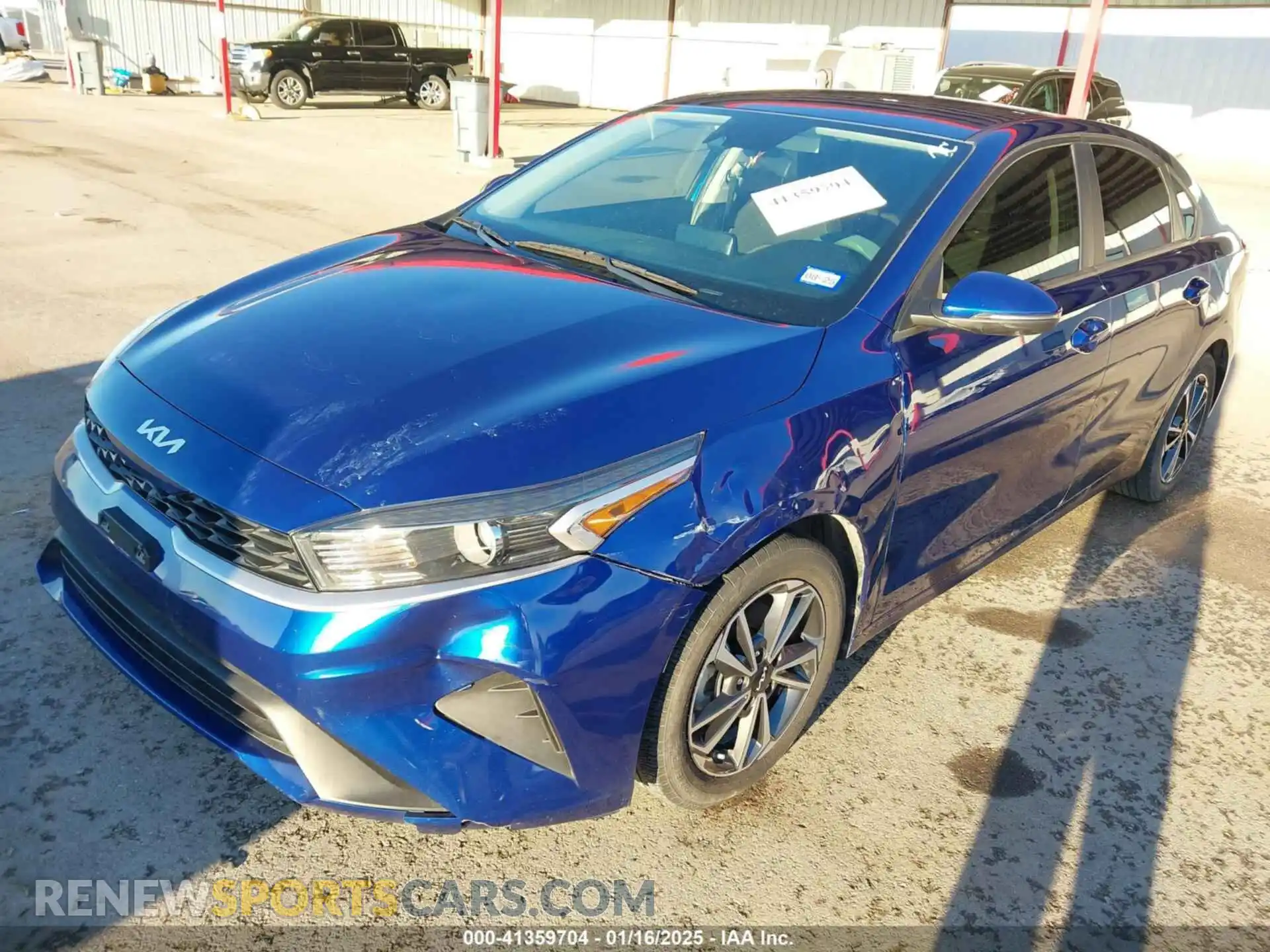 2 Photograph of a damaged car 3KPF24AD0NE472873 KIA FORTE 2022