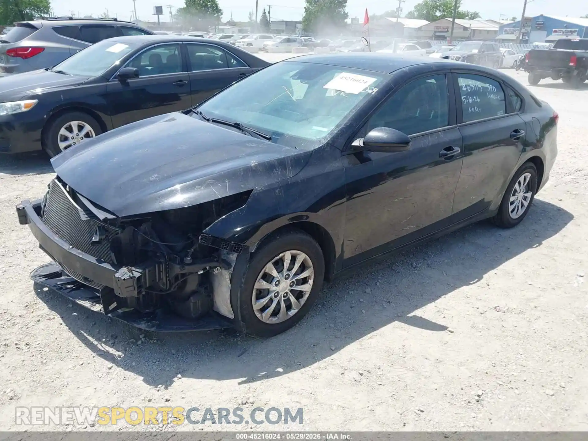 2 Photograph of a damaged car 3KPF24AD1NE501541 KIA FORTE 2022