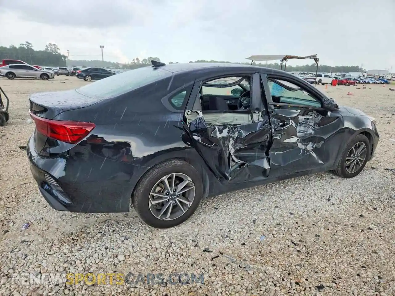 3 fotografías del automóvil dañado 3KPF24AD2NE417258 KIA FORTE 2022