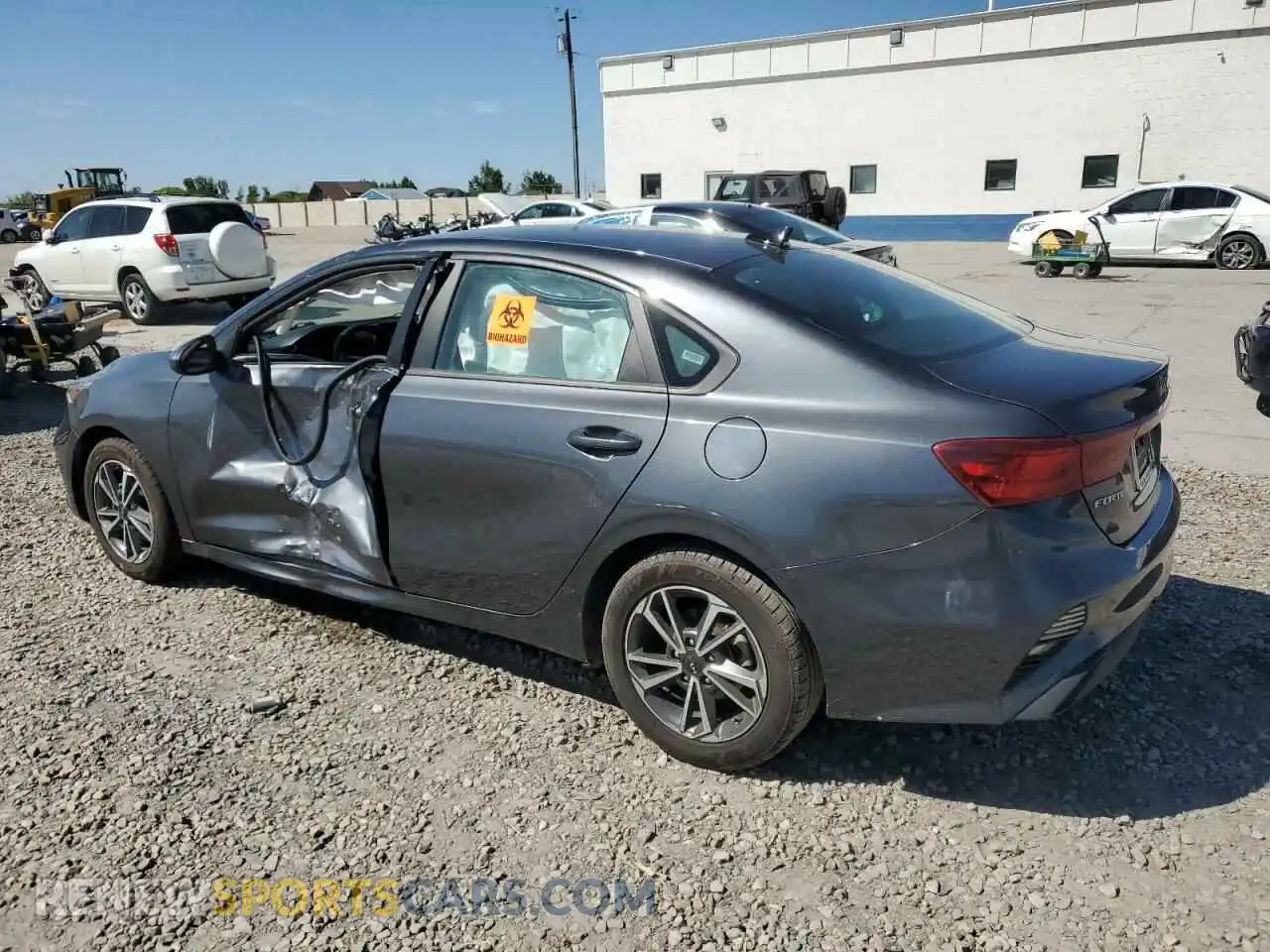 2 Photograph of a damaged car 3KPF24AD2NE428812 KIA FORTE 2022