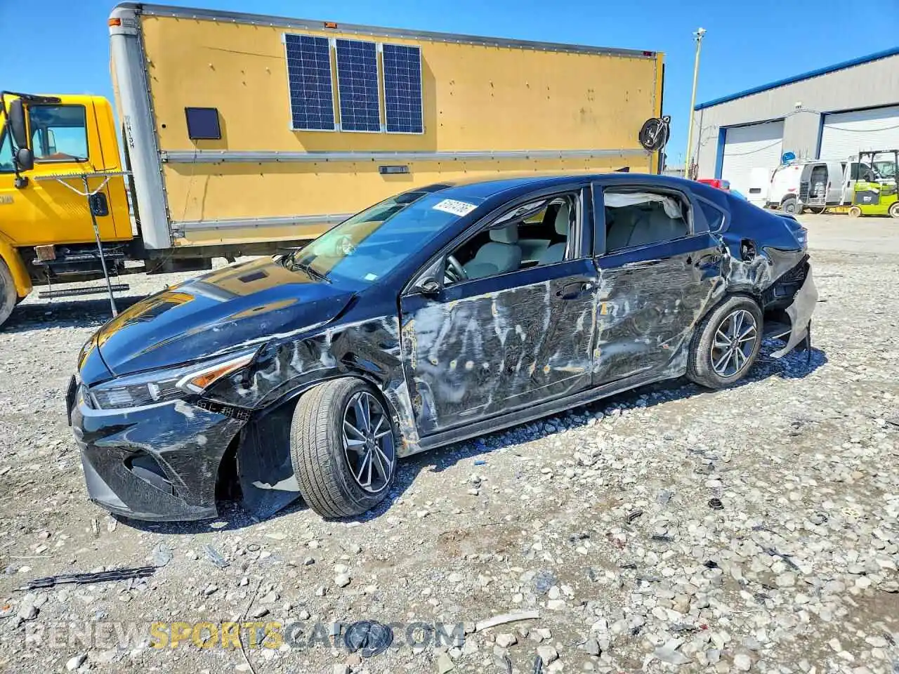 1 Photograph of a damaged car 3KPF24AD2NE450325 KIA FORTE 2022