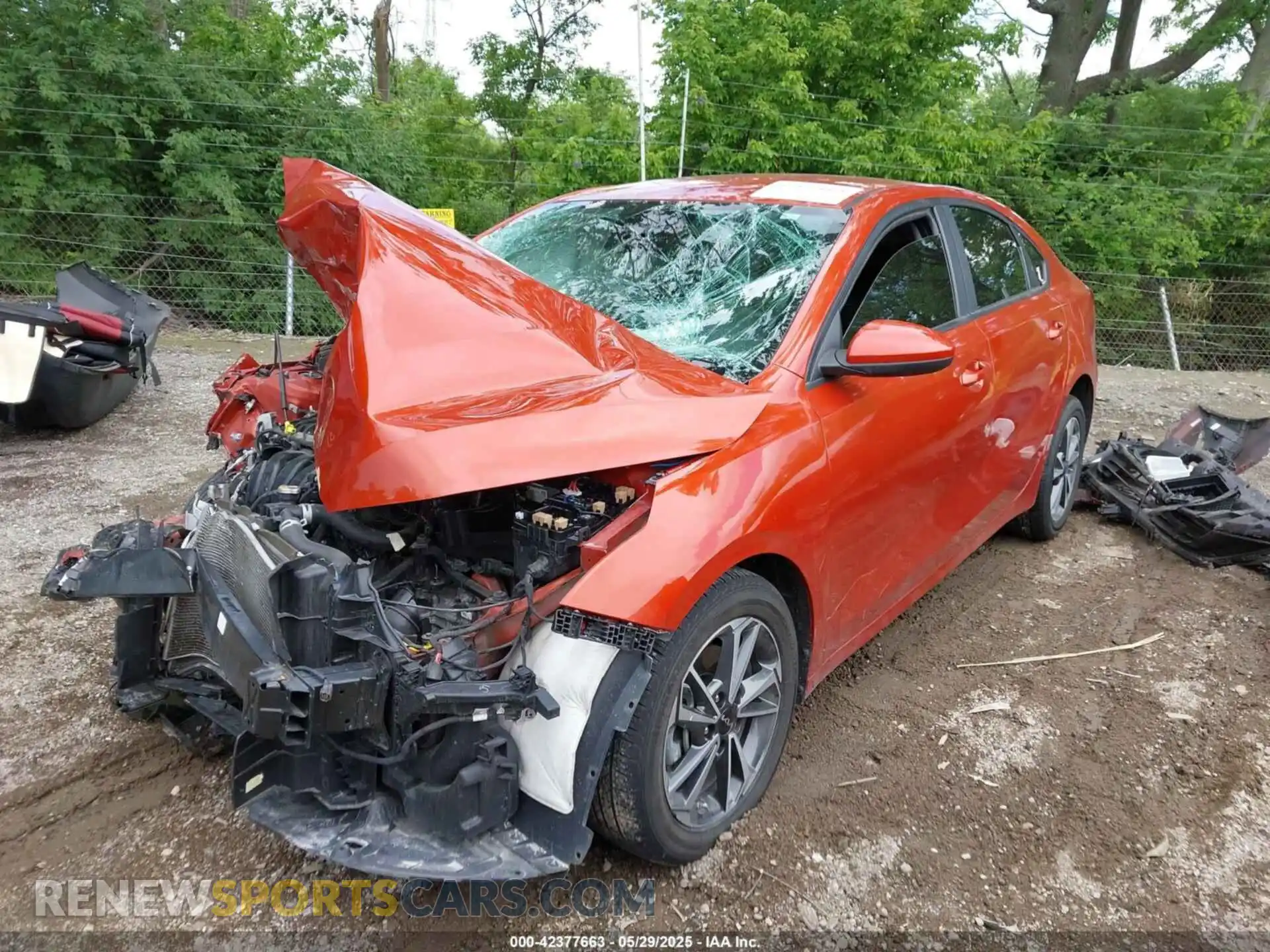 2 Photograph of a damaged car 3KPF24AD2NE452706 KIA FORTE 2022