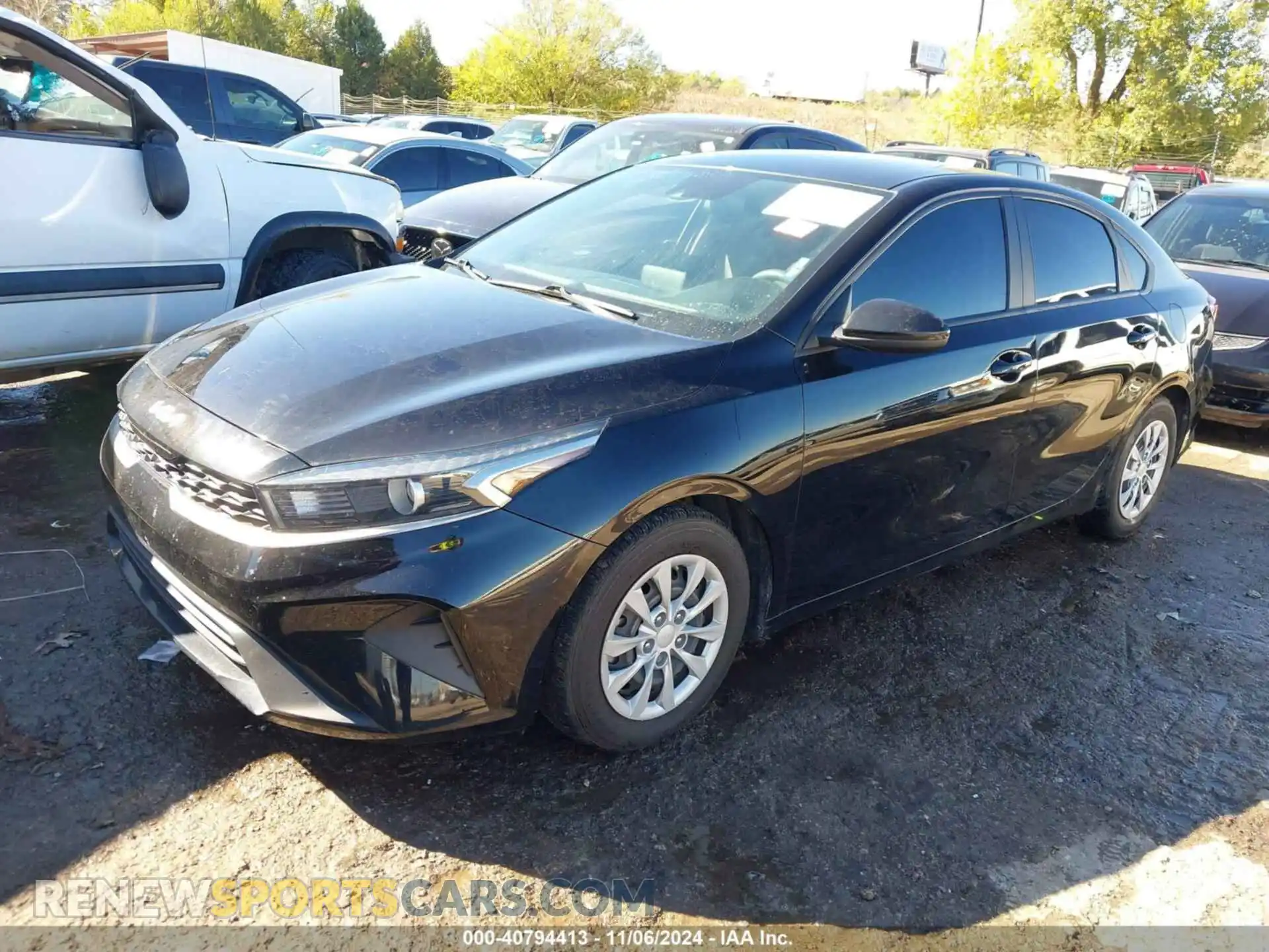 2 Photograph of a damaged car 3KPF24AD2NE454097 KIA FORTE 2022