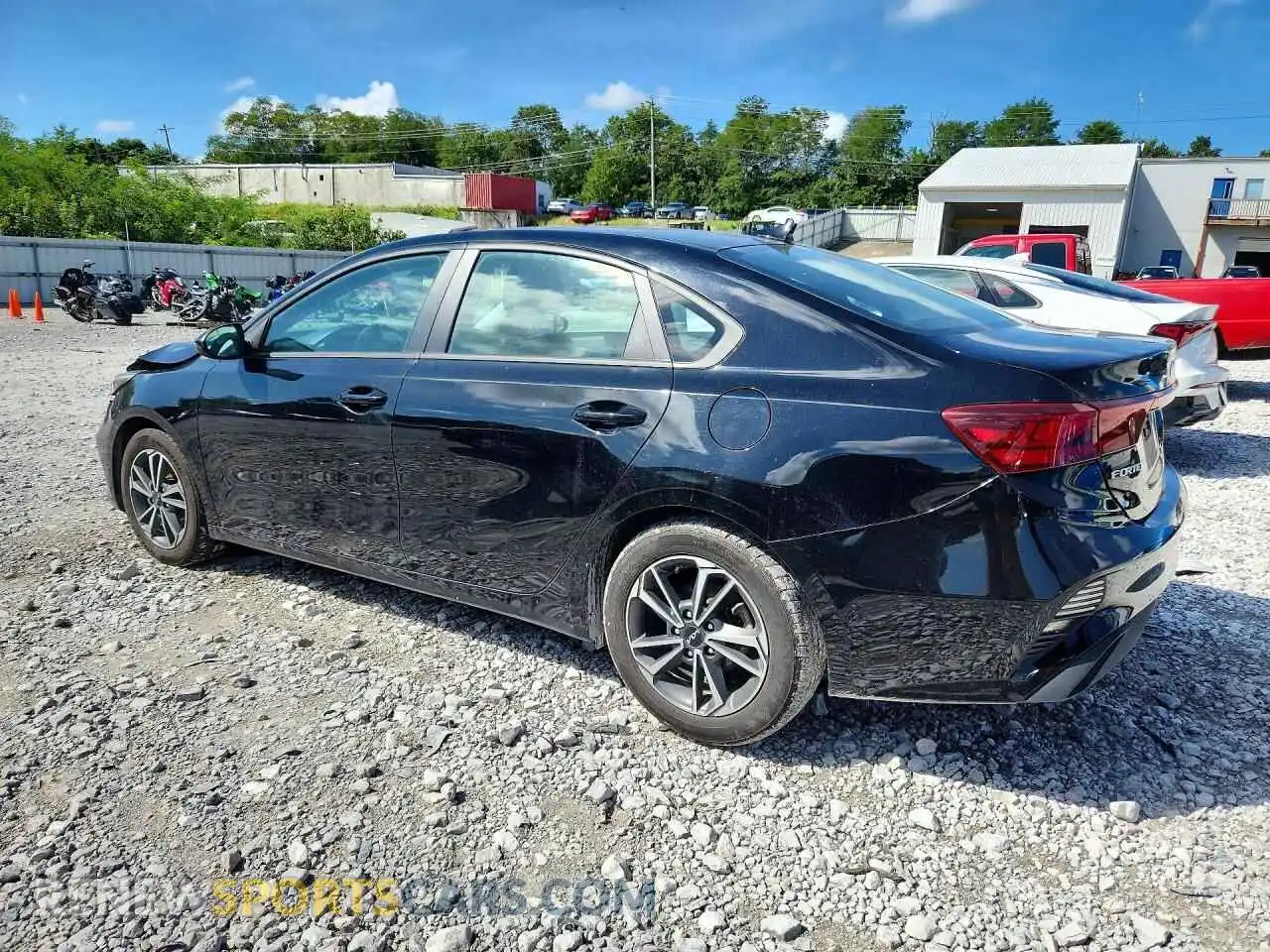 2 Photograph of a damaged car 3KPF24AD2NE464645 KIA FORTE 2022