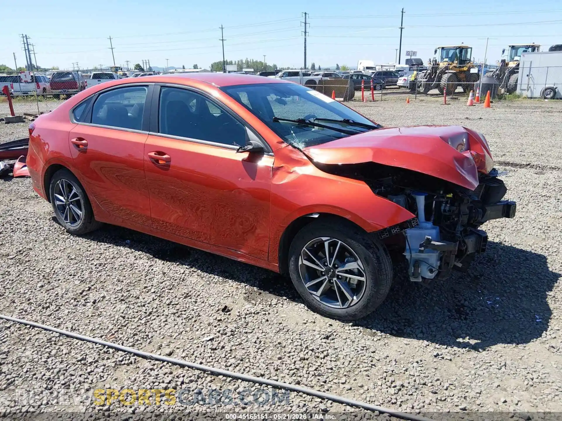 1 Photograph of a damaged car 3KPF24AD2NE474320 KIA FORTE 2022