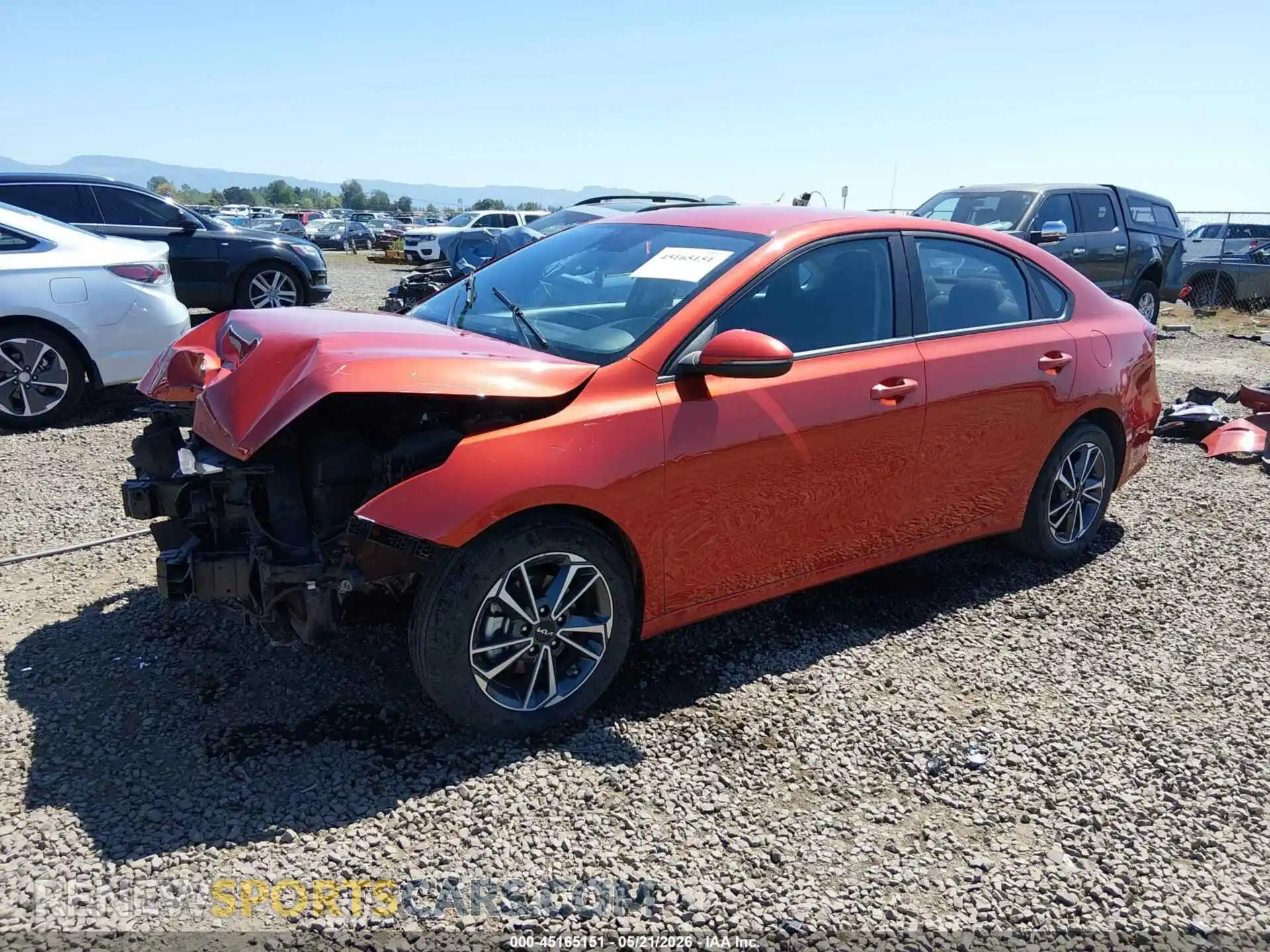 2 Photograph of a damaged car 3KPF24AD2NE474320 KIA FORTE 2022
