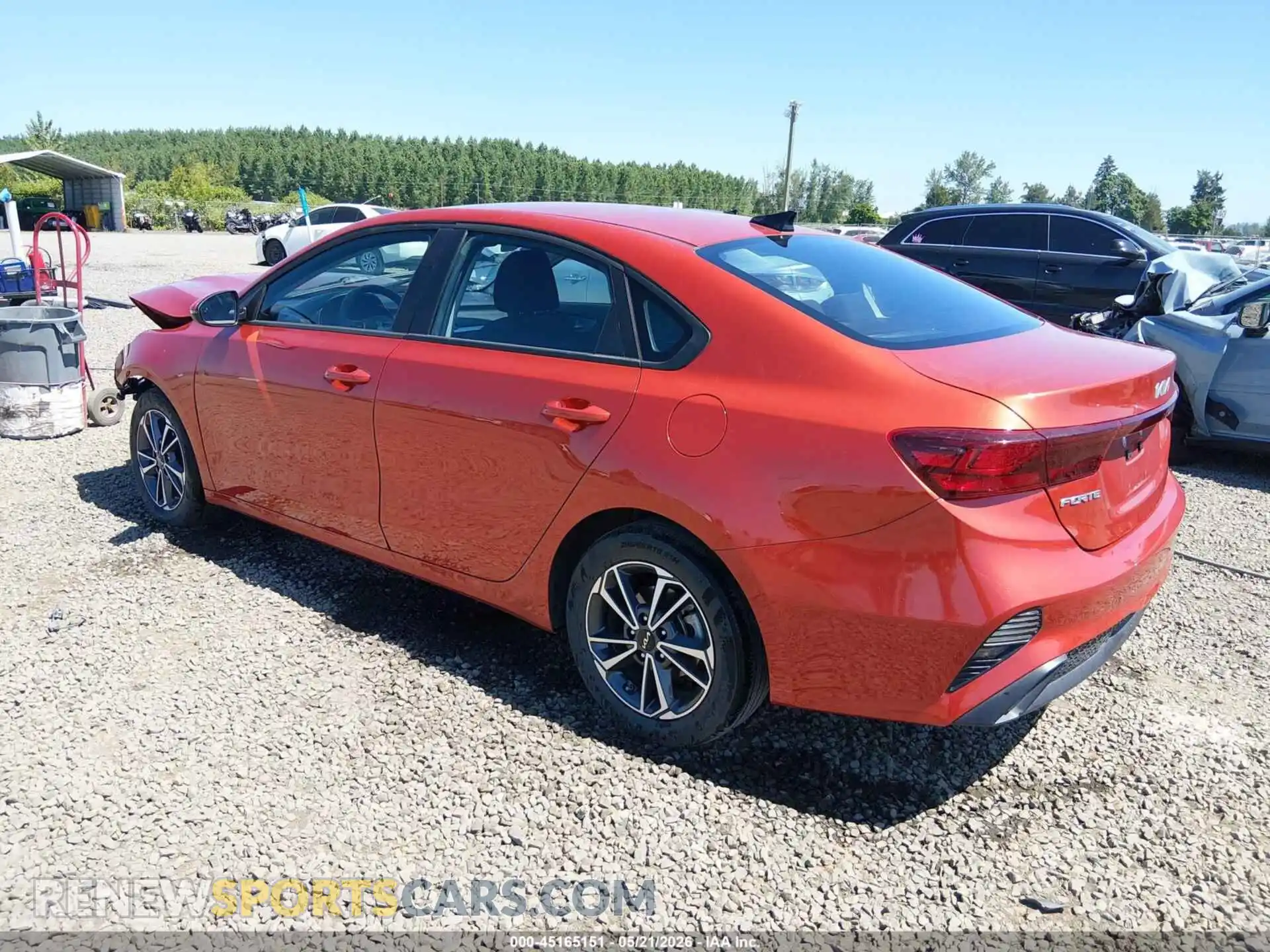 3 Photograph of a damaged car 3KPF24AD2NE474320 KIA FORTE 2022