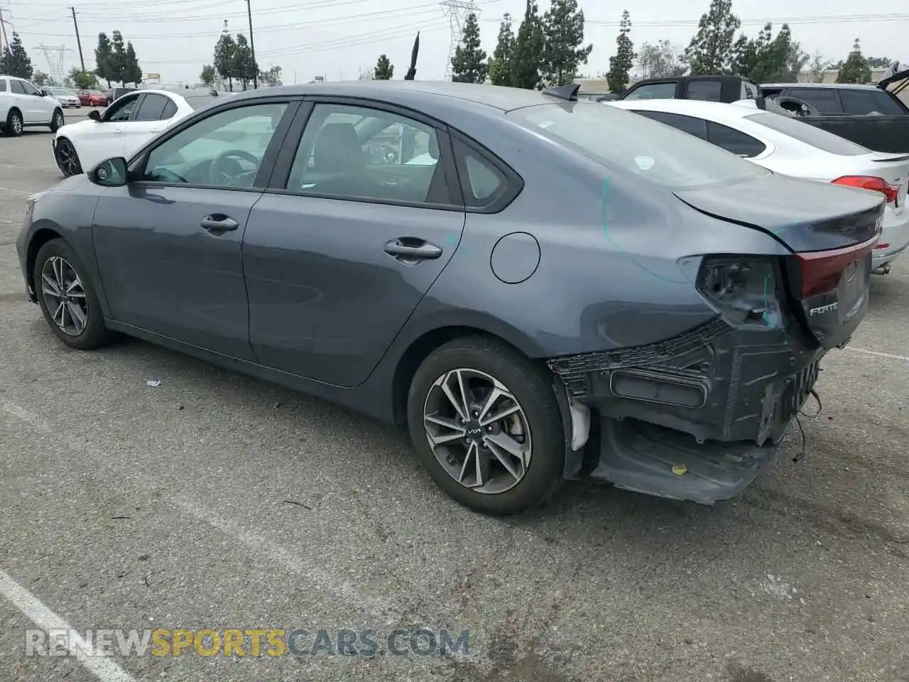 2 Photograph of a damaged car 3KPF24AD2NE477976 KIA FORTE 2022