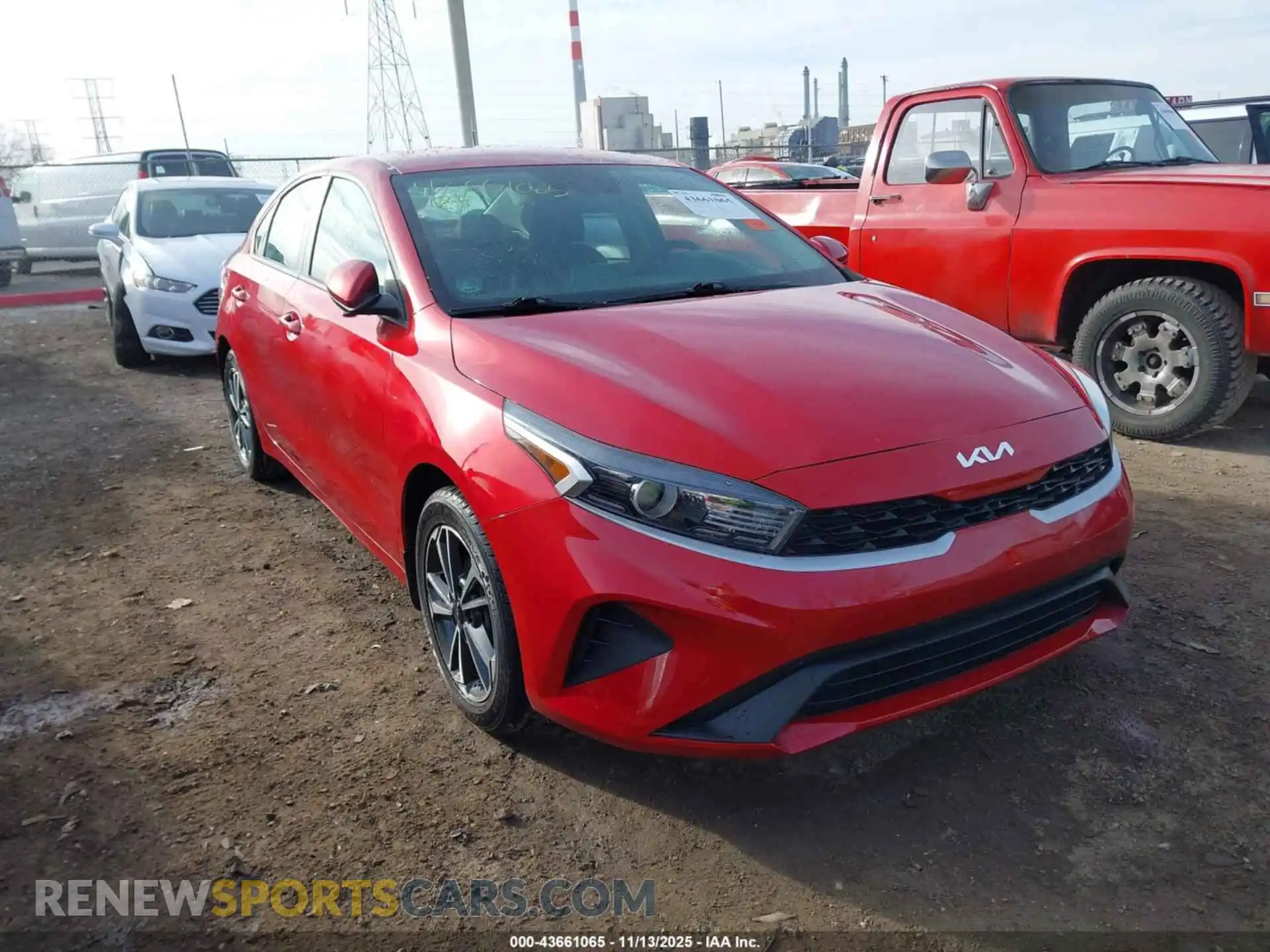 1 Photograph of a damaged car 3KPF24AD2NE490095 KIA FORTE 2022