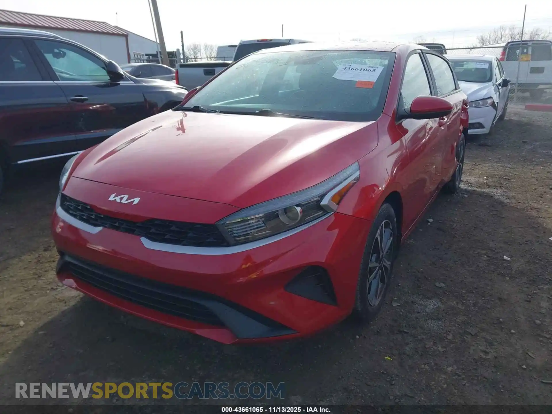 2 Photograph of a damaged car 3KPF24AD2NE490095 KIA FORTE 2022