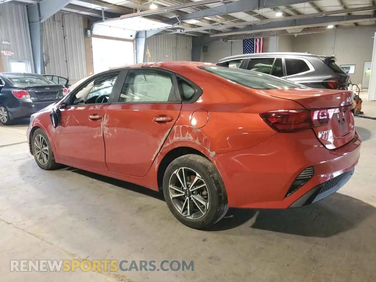 2 Photograph of a damaged car 3KPF24AD3NE454254 KIA FORTE 2022