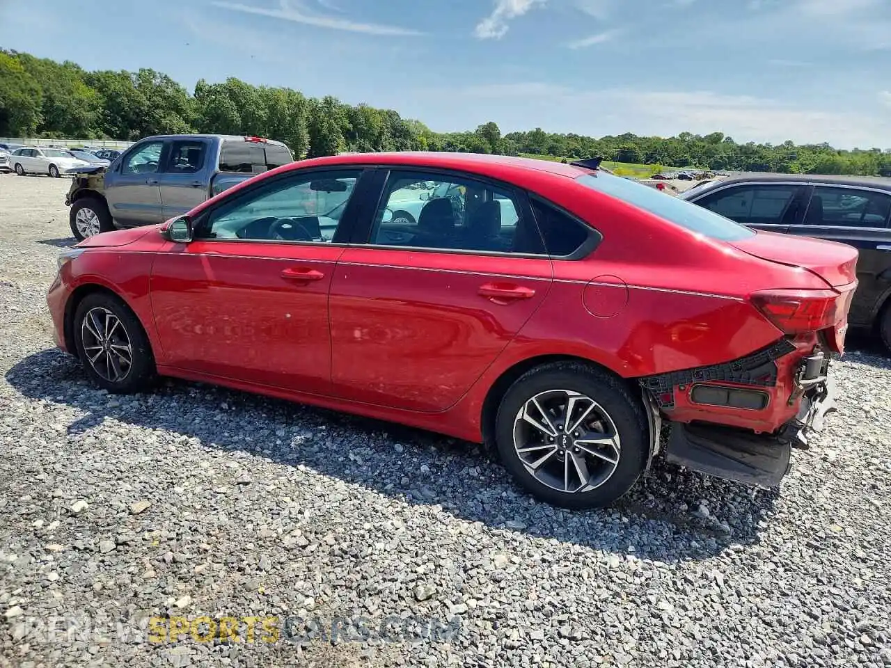 2 Photograph of a damaged car 3KPF24AD3NE484869 KIA FORTE 2022