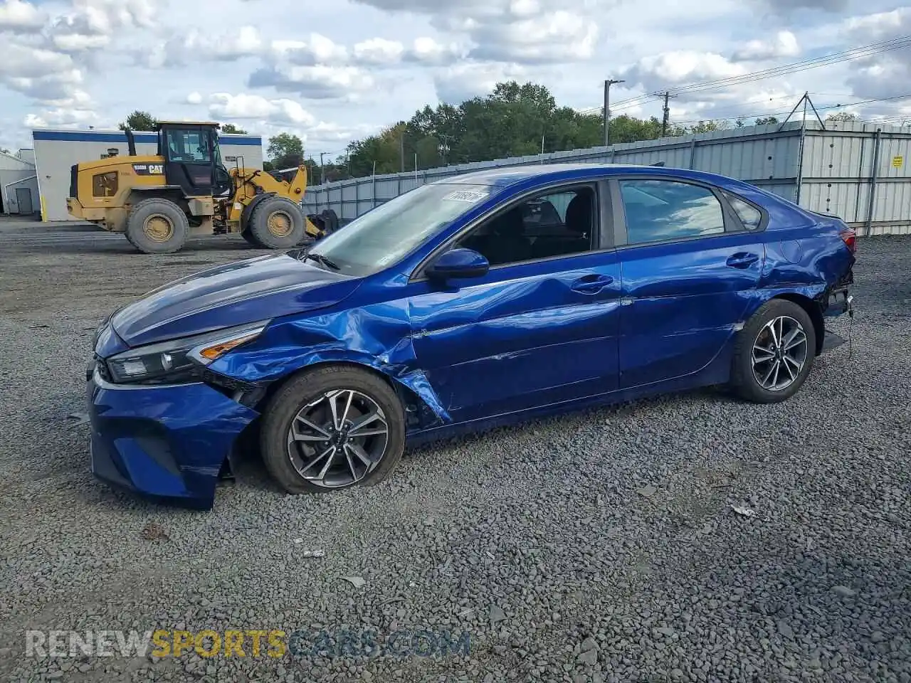 1 Photograph of a damaged car 3KPF24AD4NE459060 KIA FORTE 2022